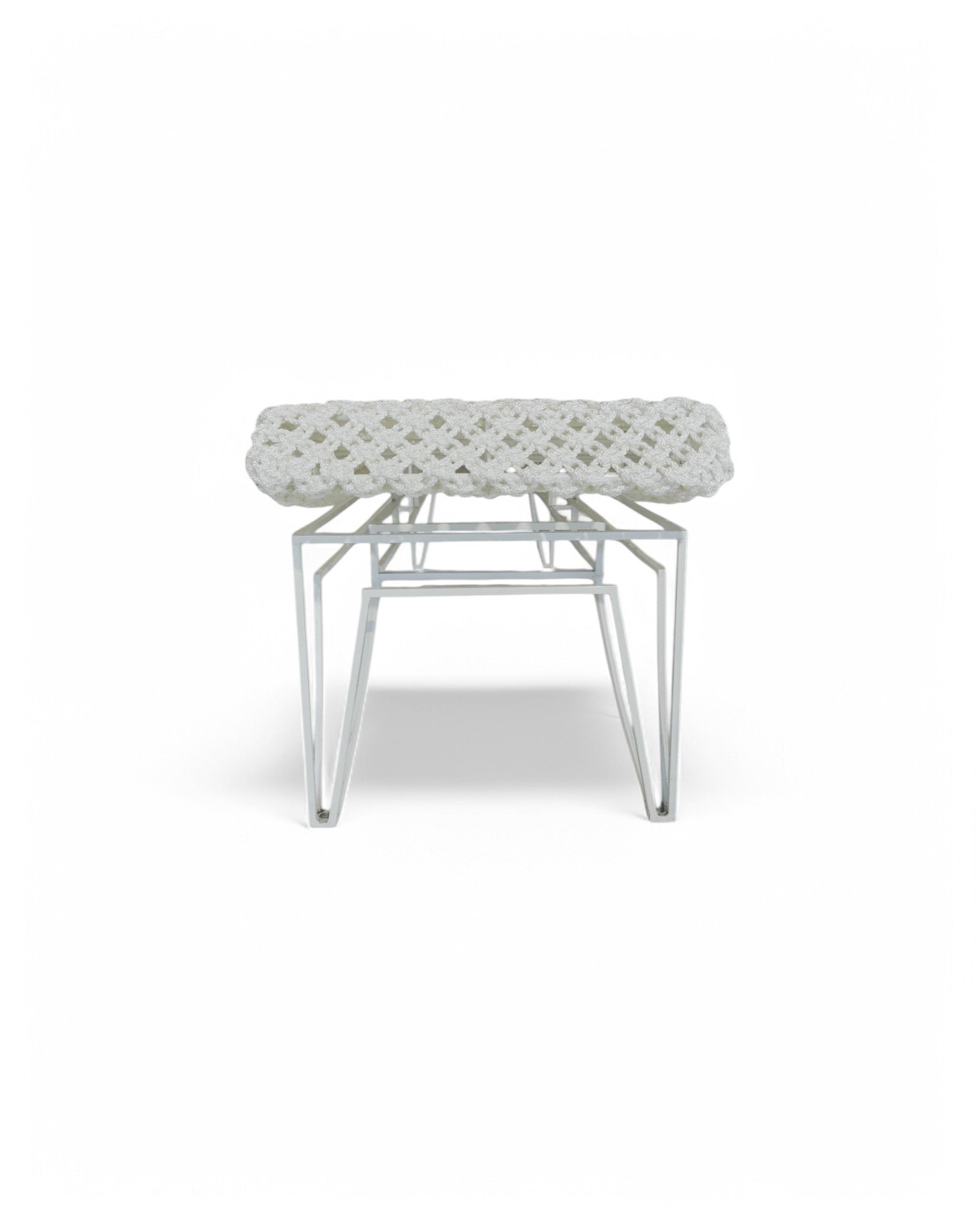 Bangbao Macrame Bench - White