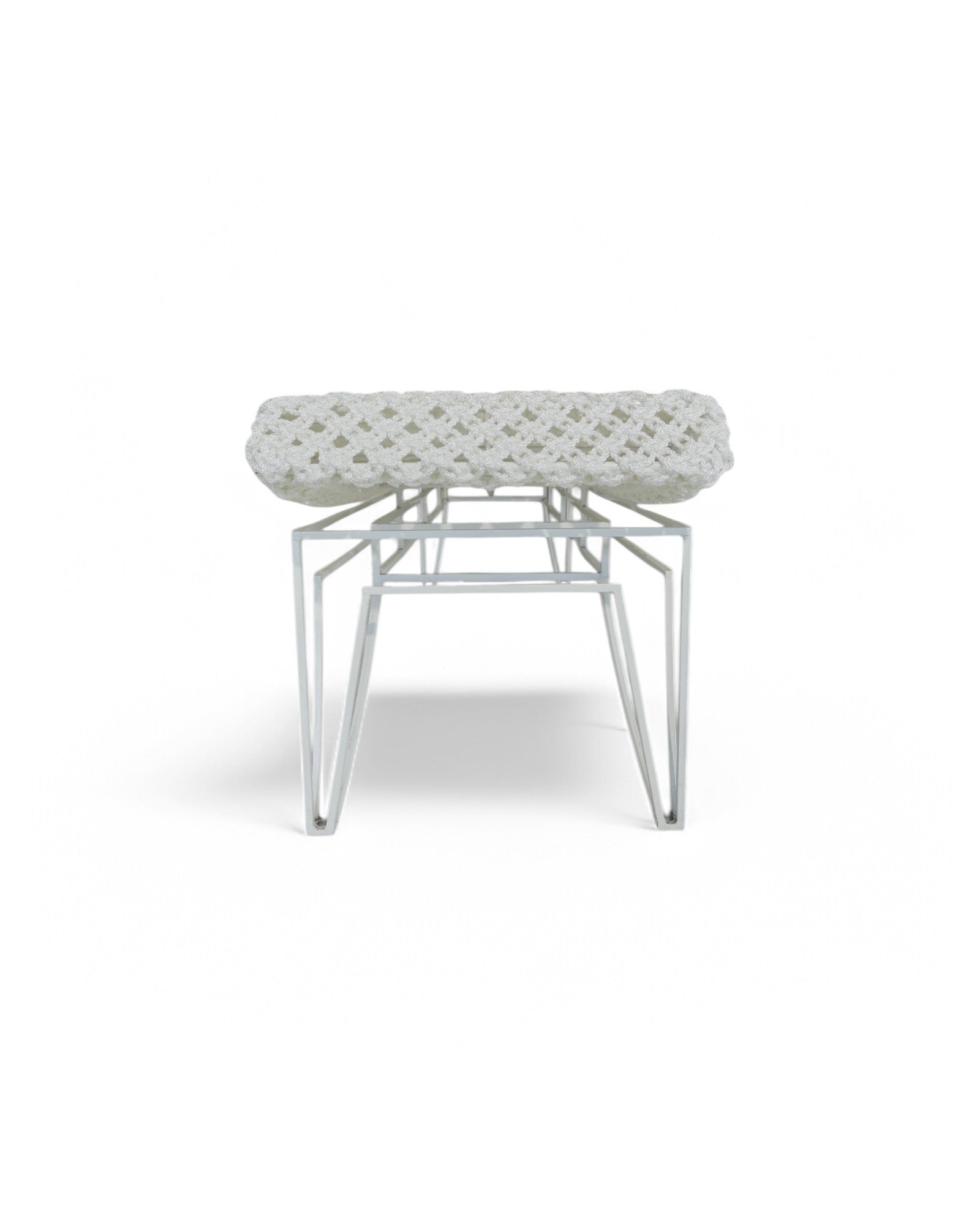 Bangbao Macrame Bench - White
