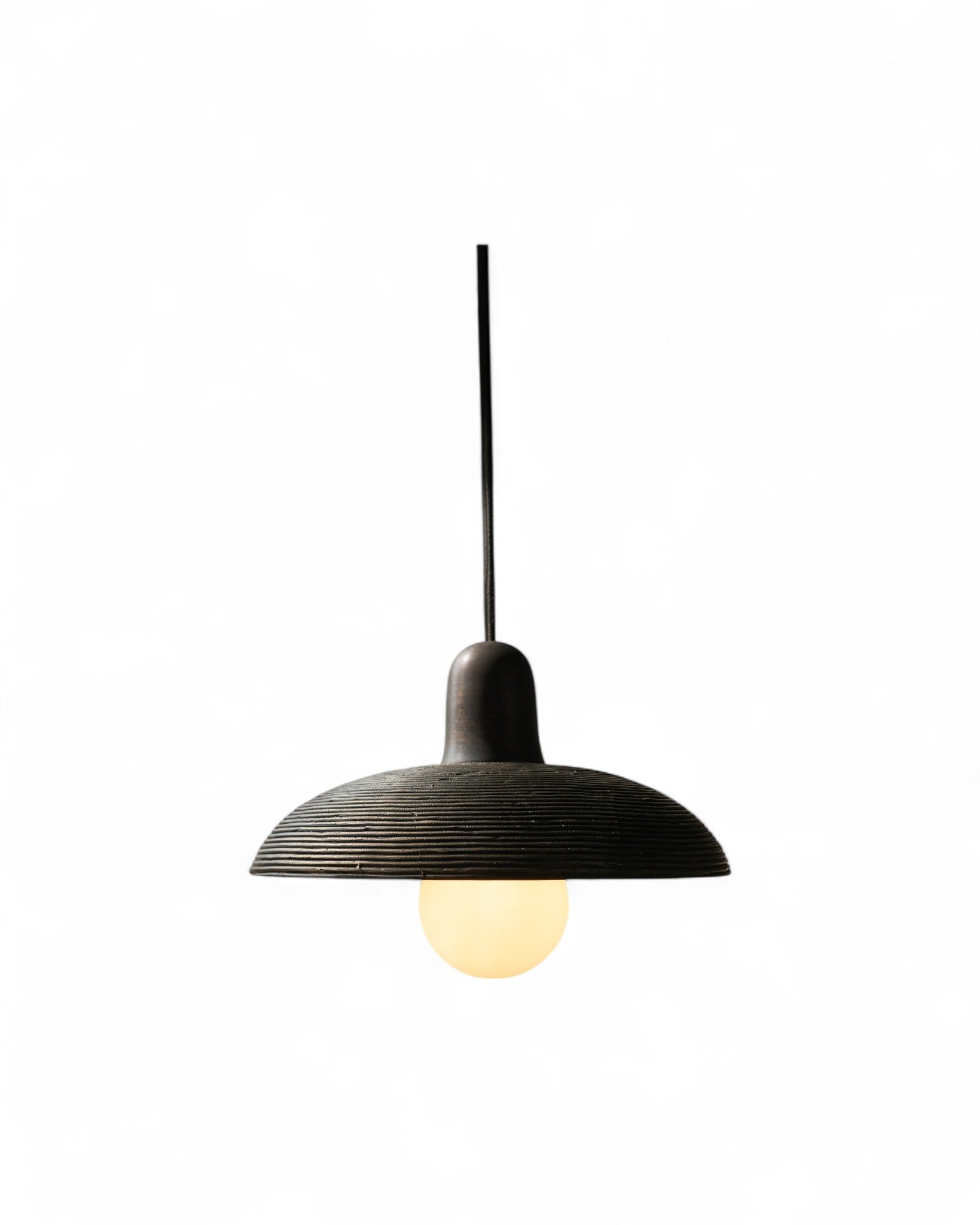 Ban Pa Ao Pendant - Coiled Heavy Antique