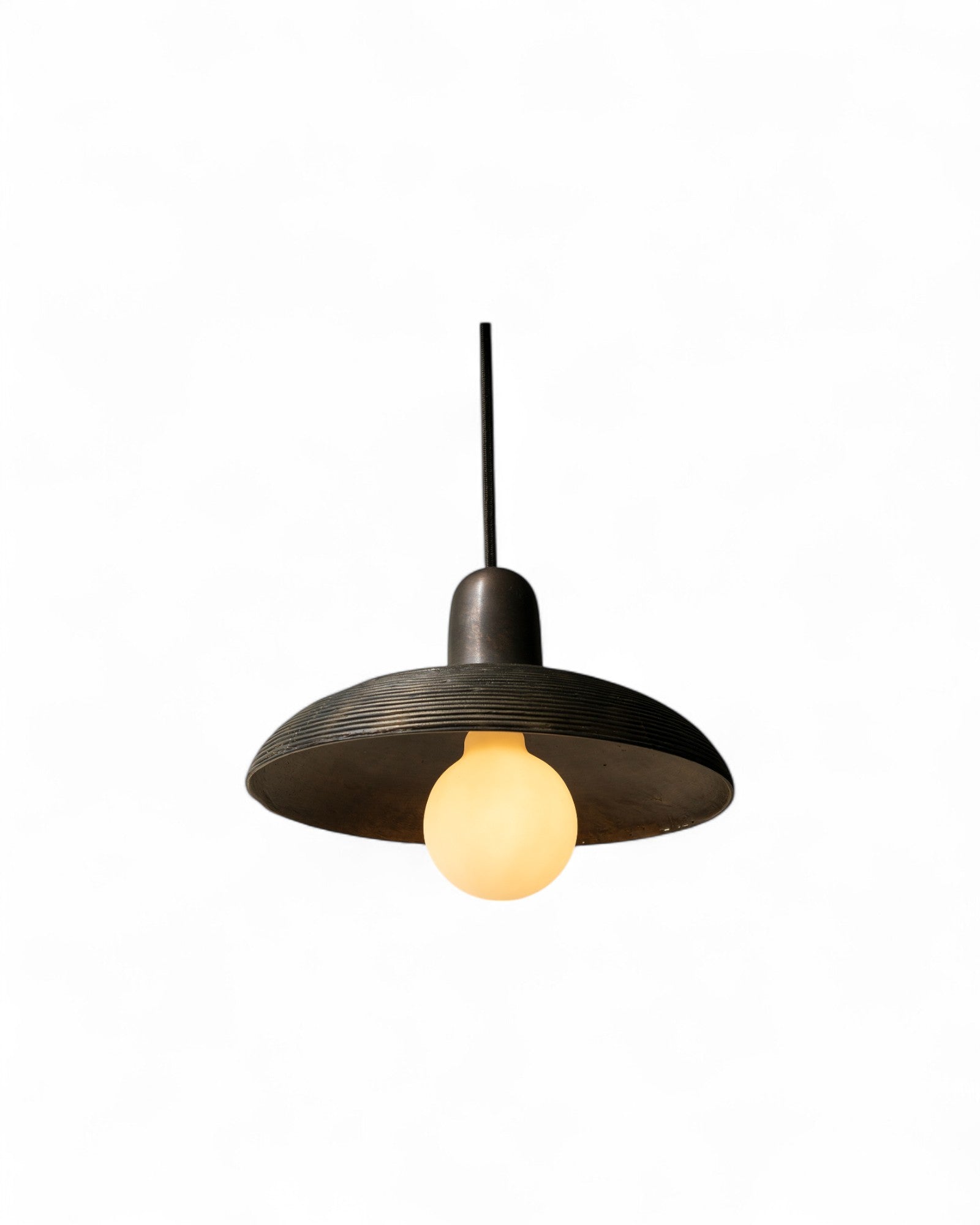 Ban Pa Ao Pendant - Coiled Heavy Antique