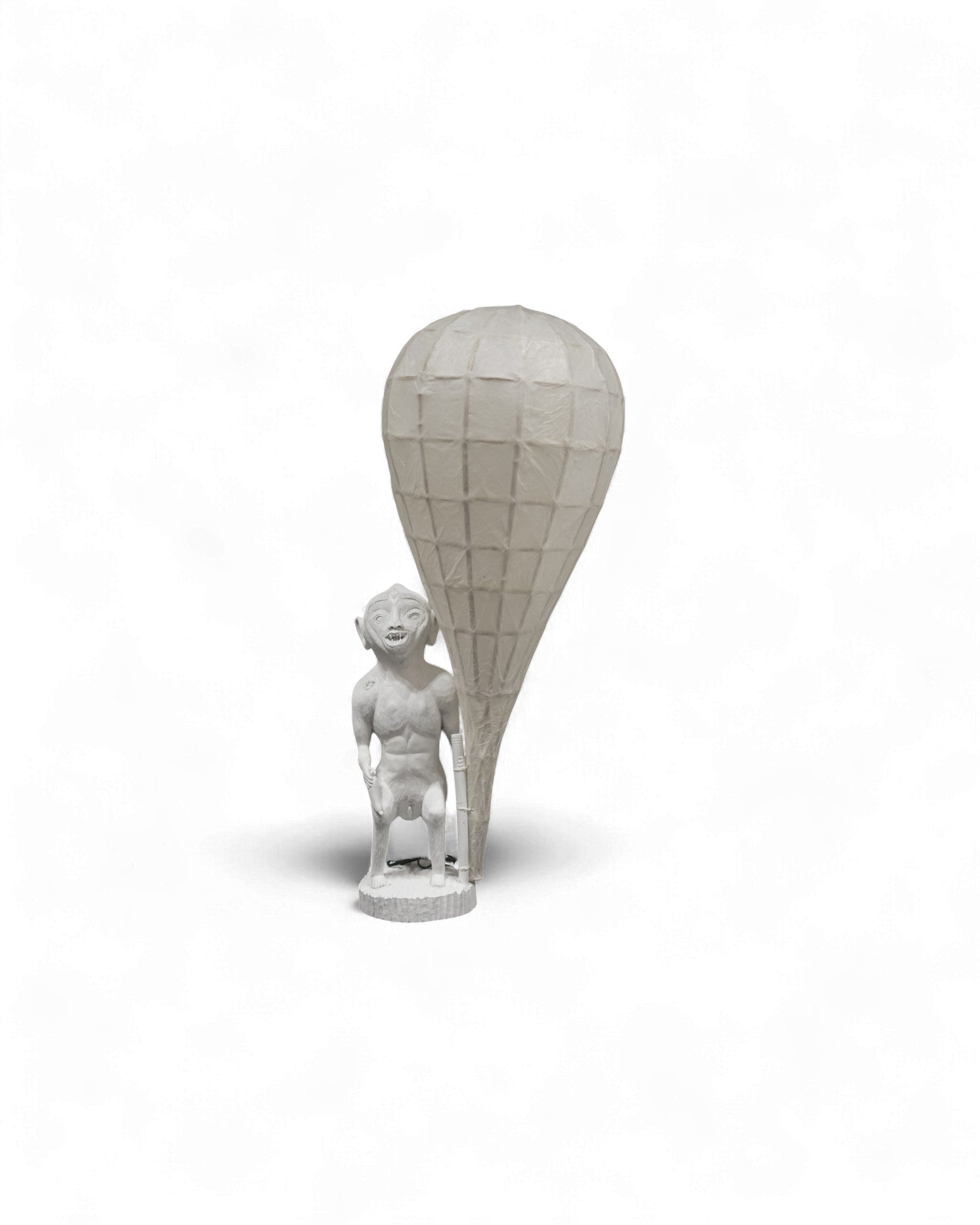 TIMA - Carved Monkey Lamp