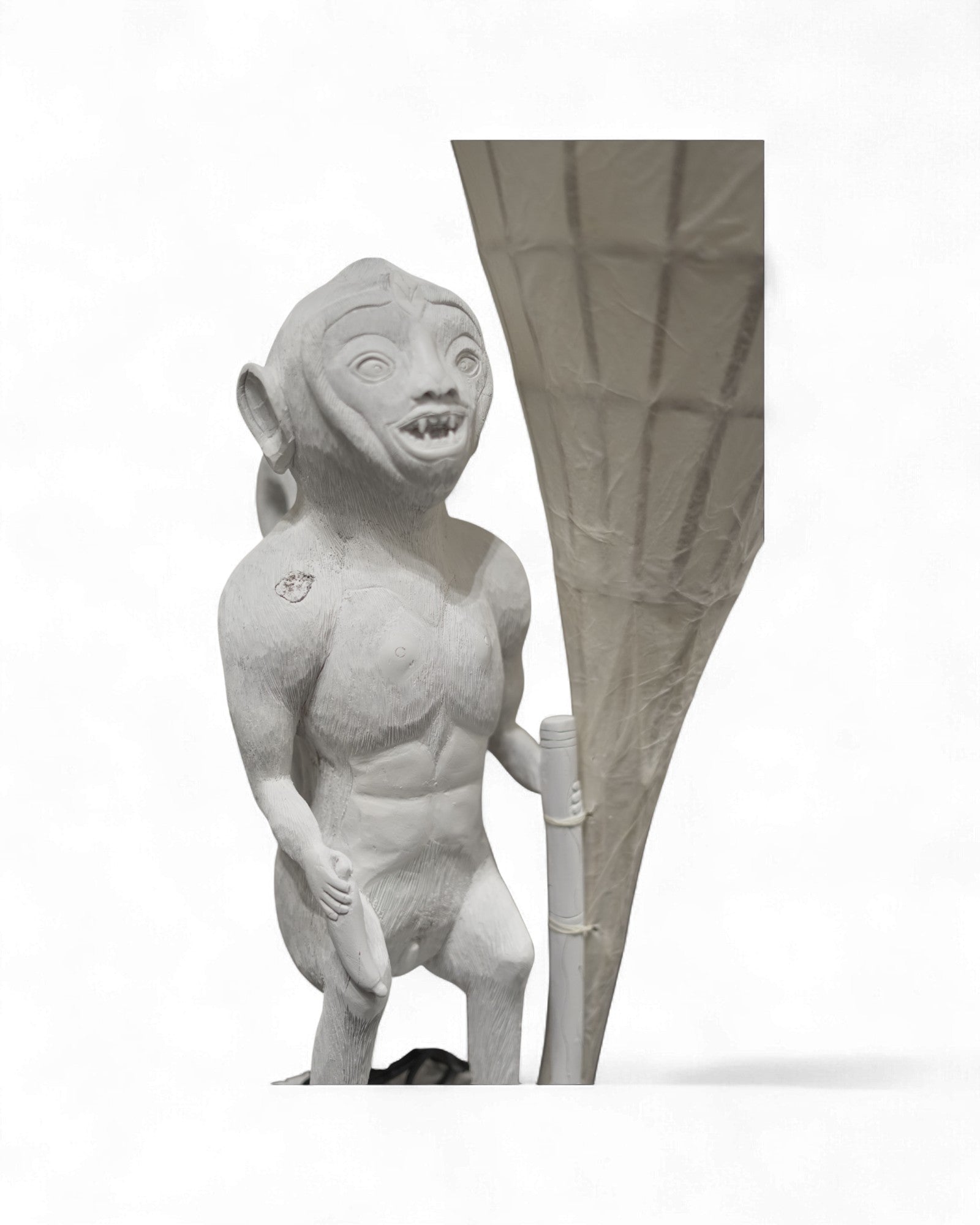 TIMA - Carved Monkey Lamp