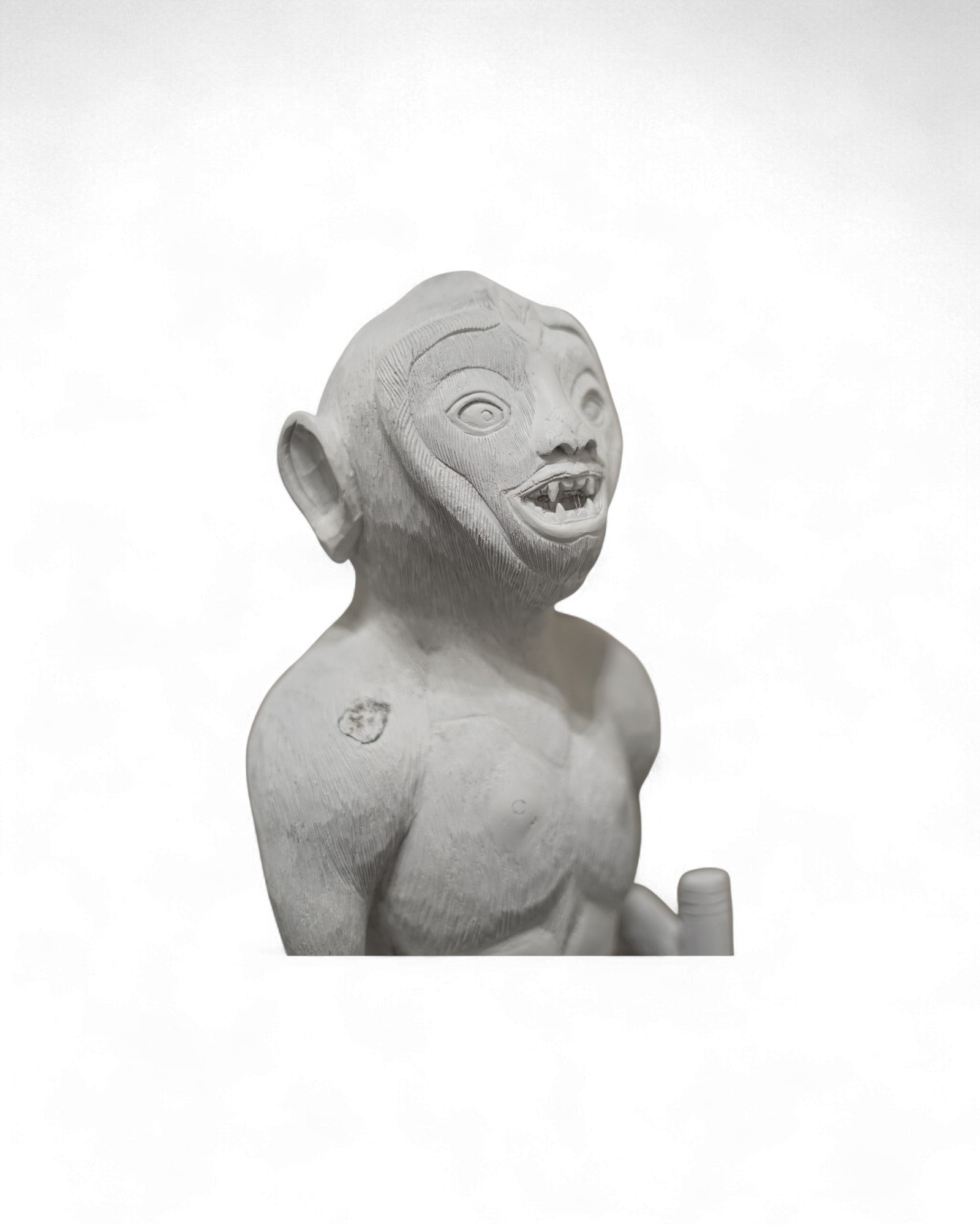 TIMA - Carved Monkey Lamp