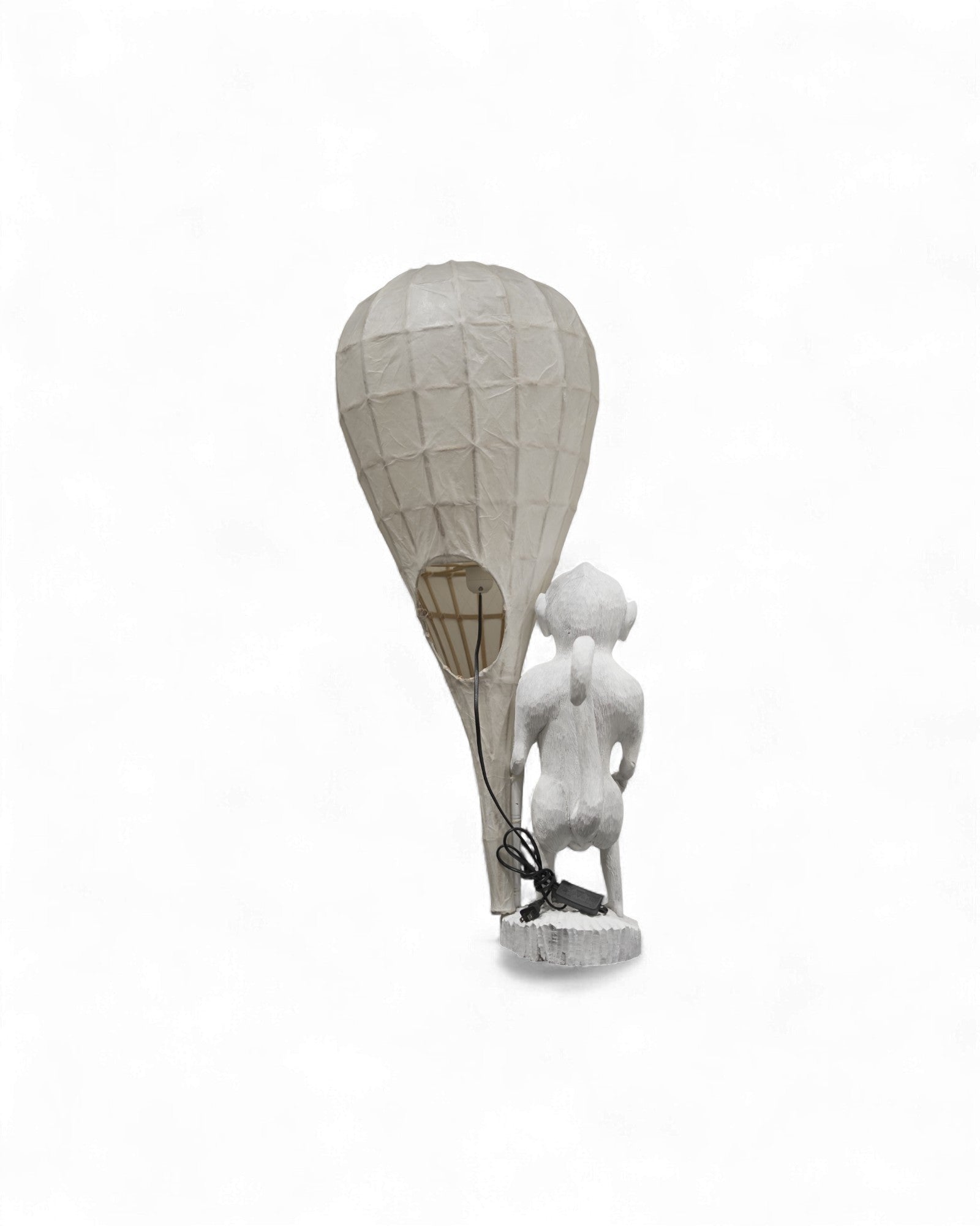 TIMA - Carved Monkey Lamp