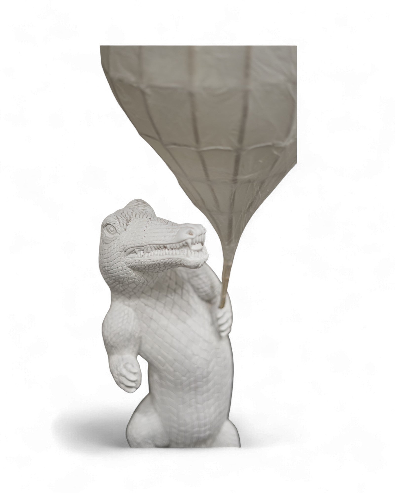 TIMA - Carved Crocodile Lamp