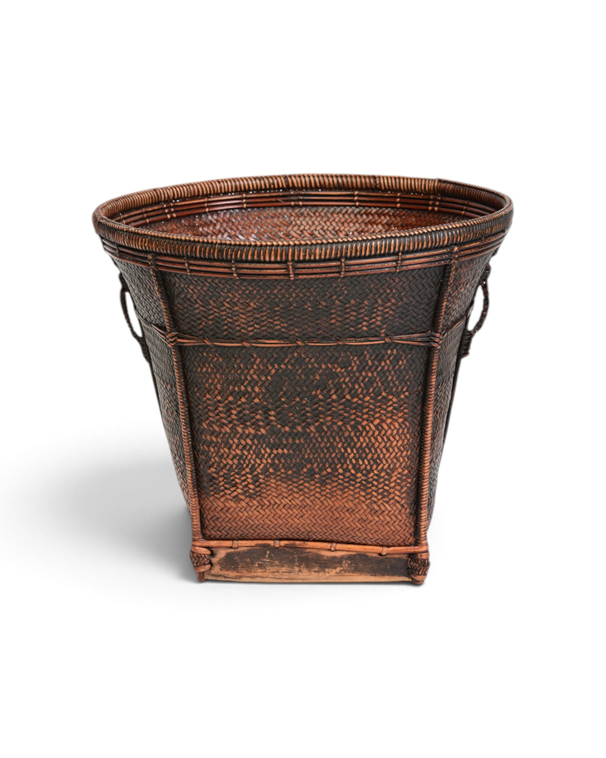 Laos Bamboo Basket, Brown