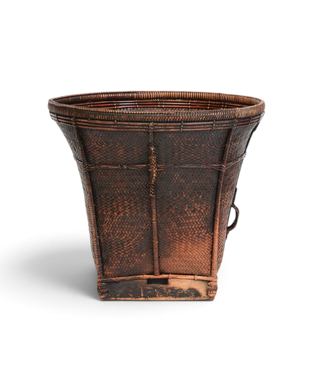 Laos Bamboo Basket, Brown