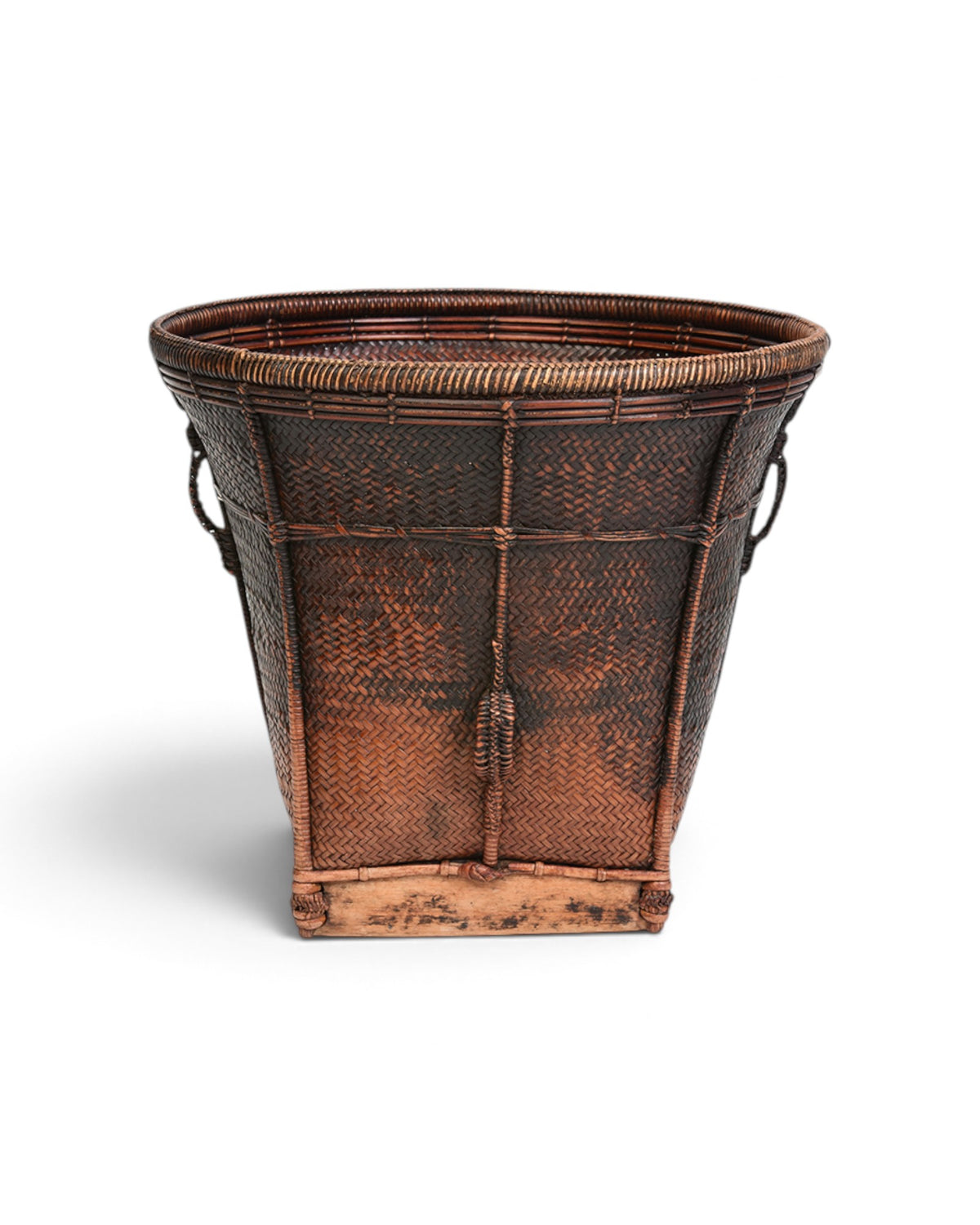 Laos Bamboo Basket, Brown