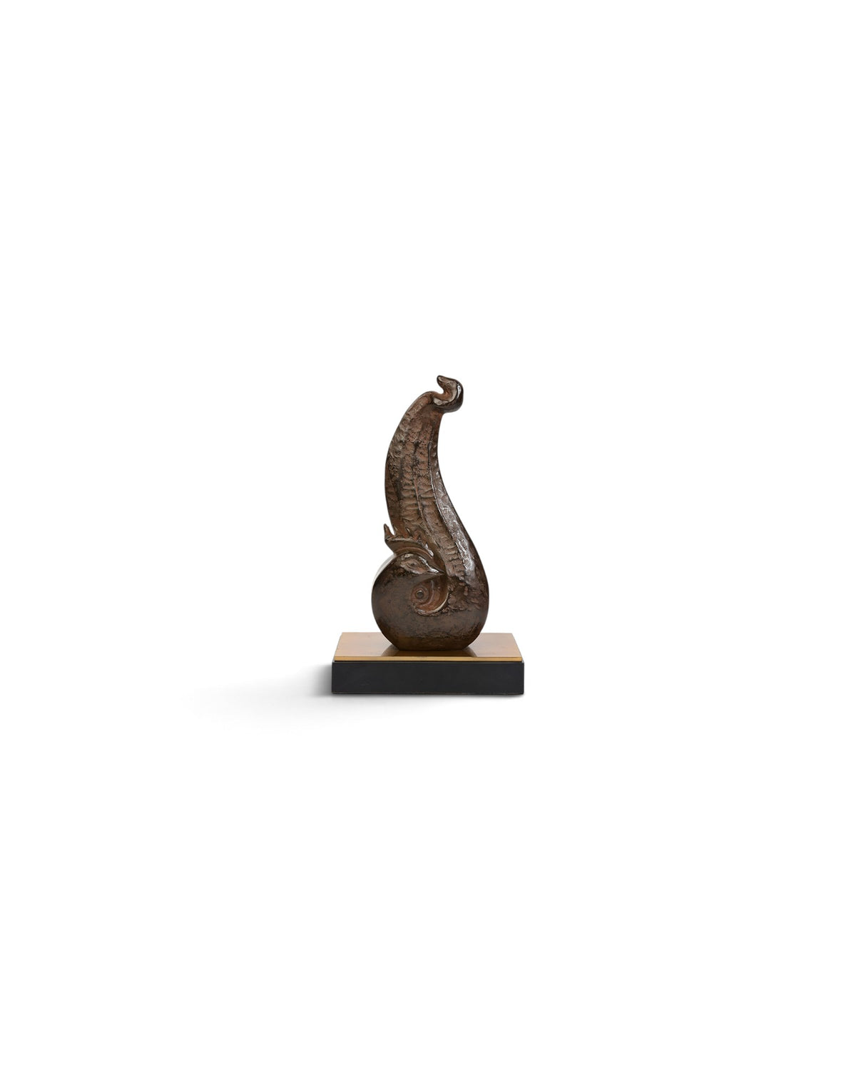 Japanese Bronze Rooster with Maker Hachii Koji Signature