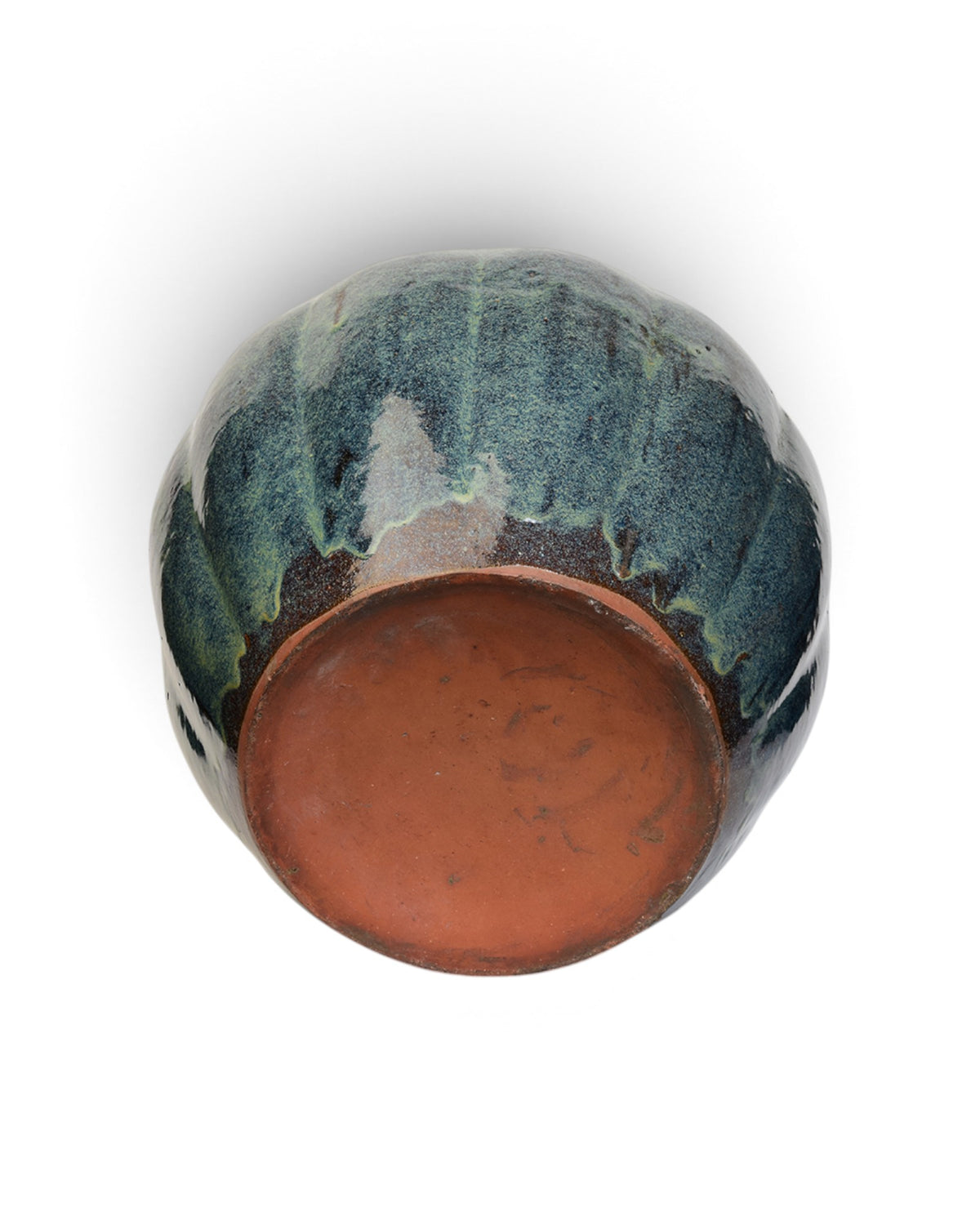 Japanese Bulbous Bronze Vase with Artist Sign - 20th Century
