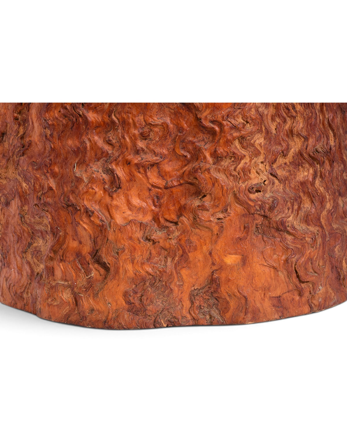 Japanese Large Burl Wood Hibachi Vessel