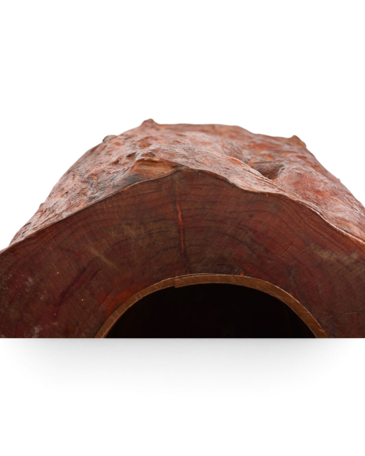 Japanese Large Burl Wood Hibachi Vessel