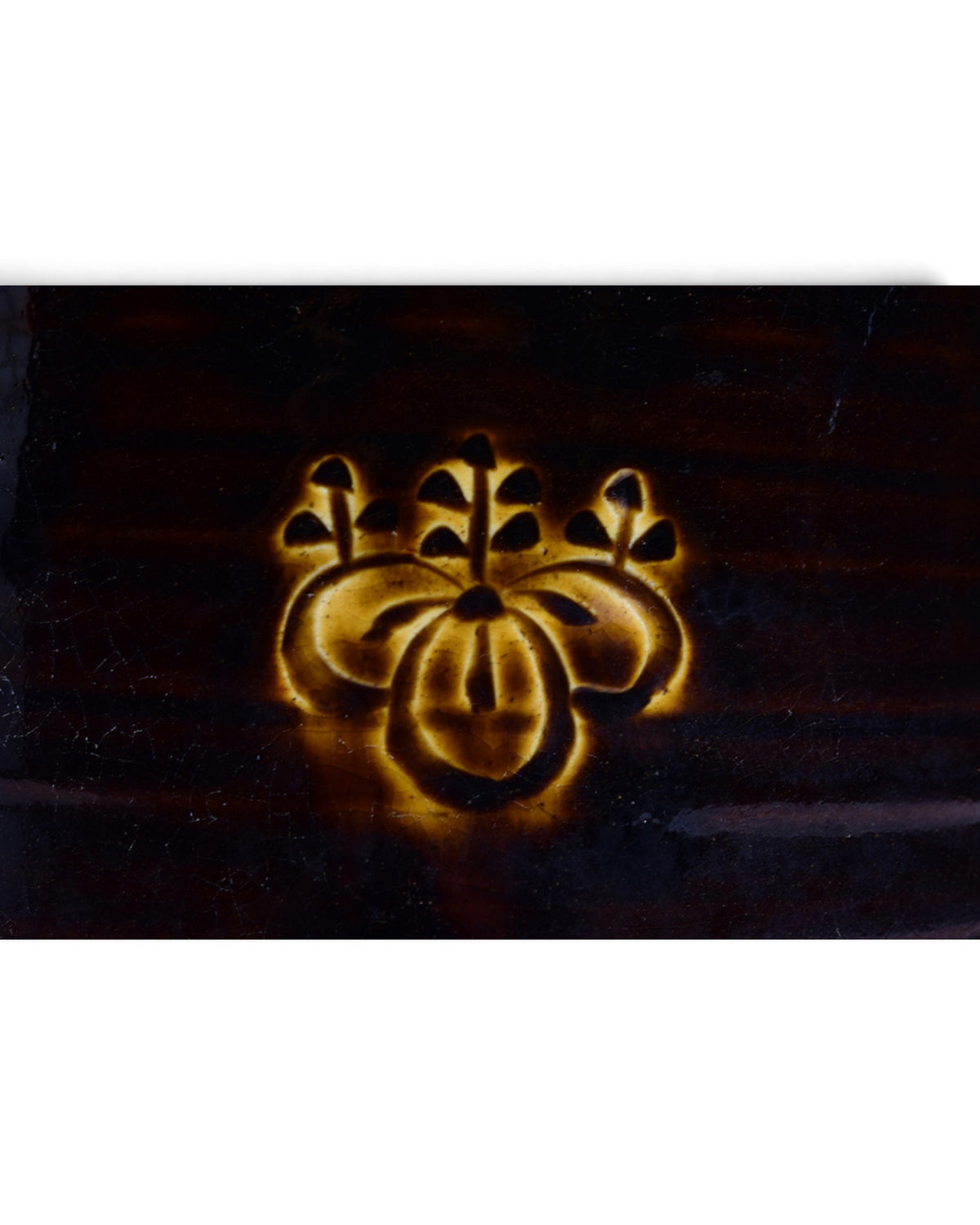 A Pair of Ceramic Hibachi with Artist Signature - Set of 2