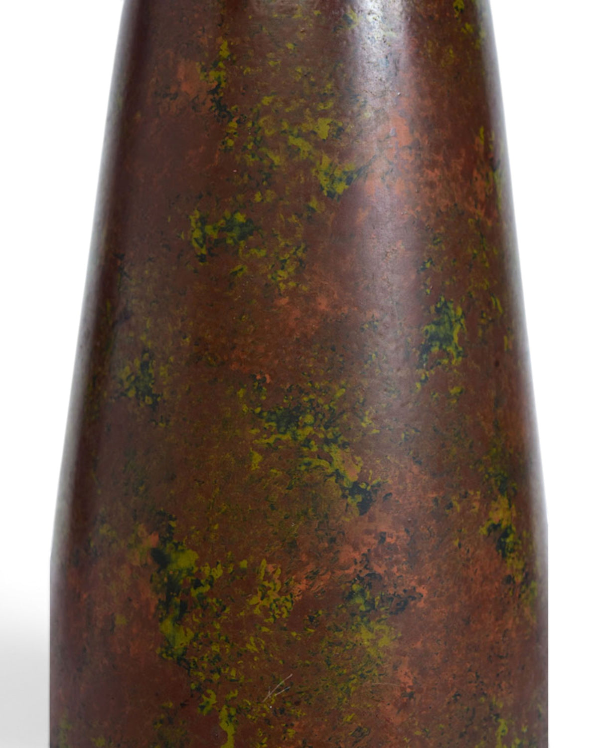 Showa Period Japanese Bronze Vase