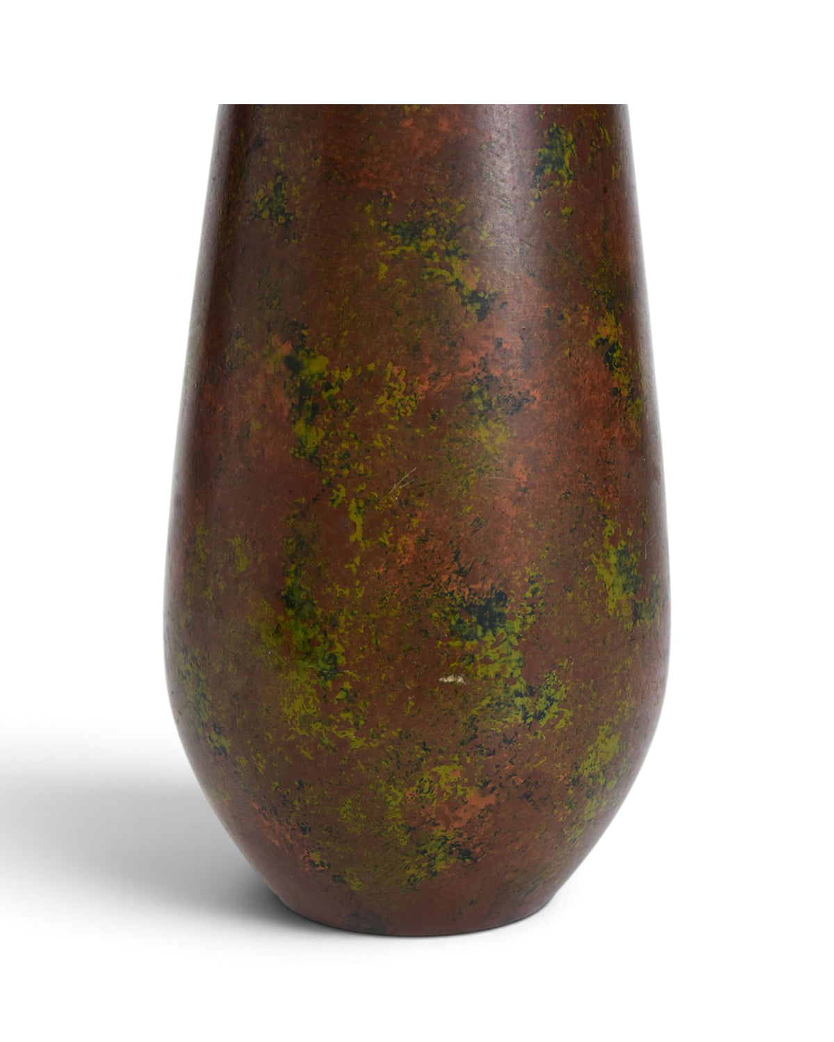 Showa Period Japanese Bronze Vase