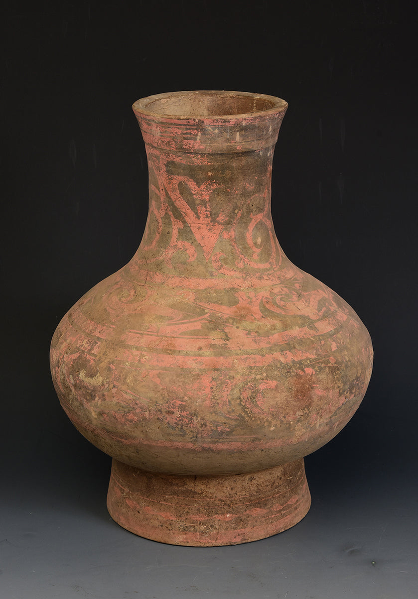 Han Dynasty Painted Pottery Jar
