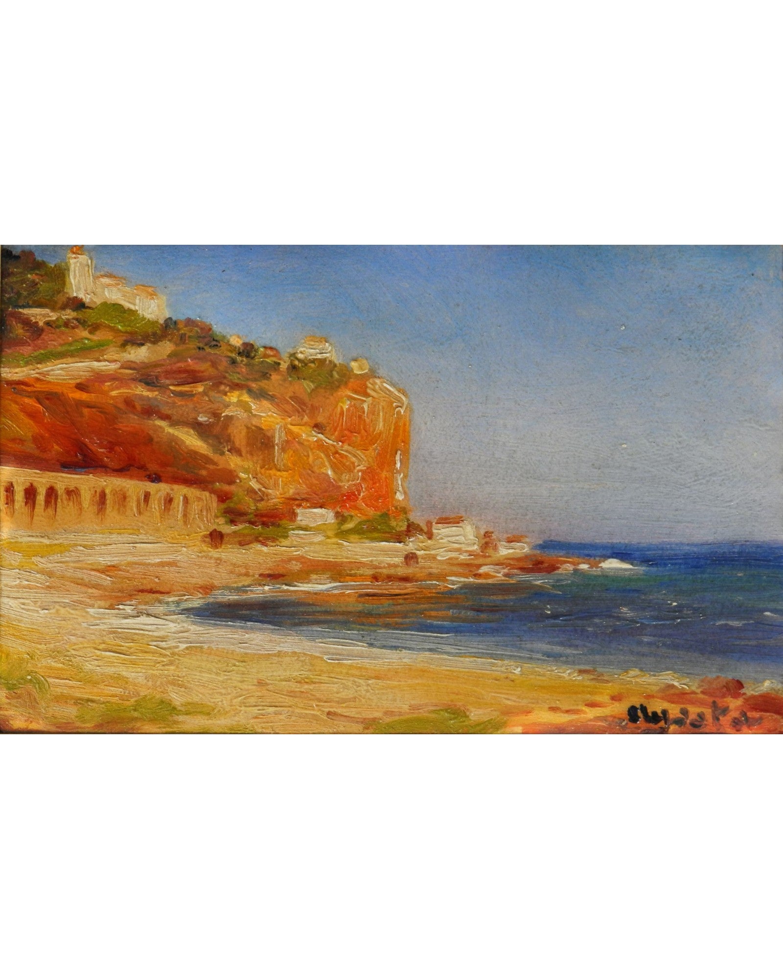 Set of 3 French Riviera Oil Paintings (102 x 87cm) - Surround Living - 3