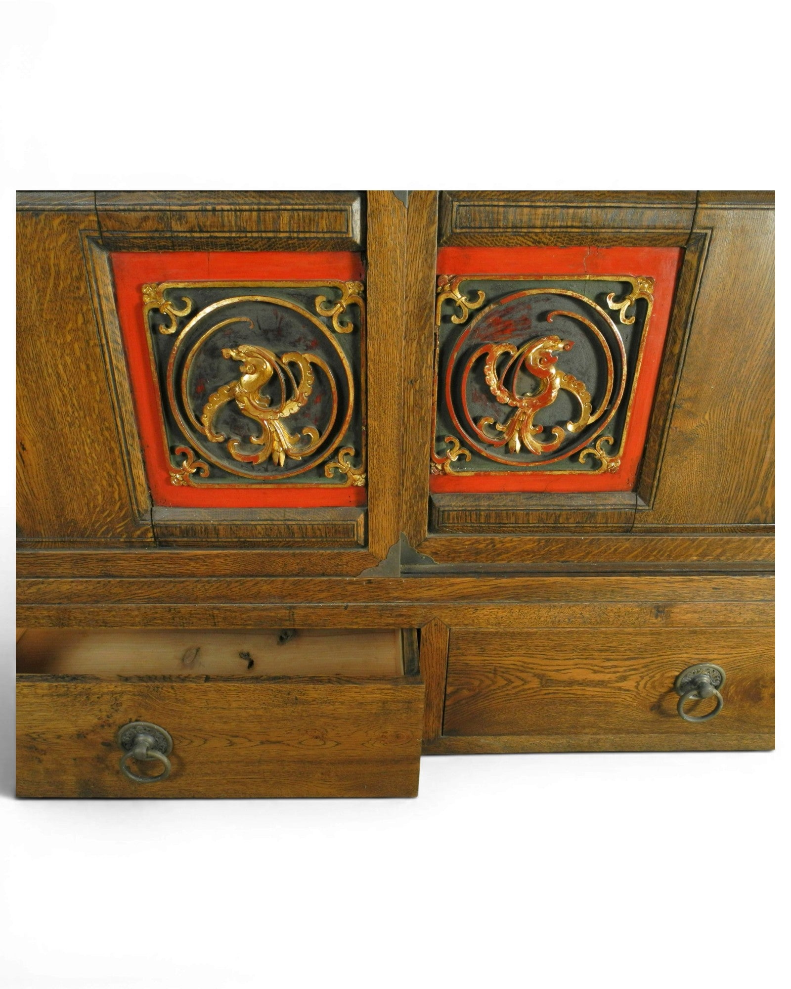 Japanese - Style Tansu Step Chest of Drawers - Surround Living - 7