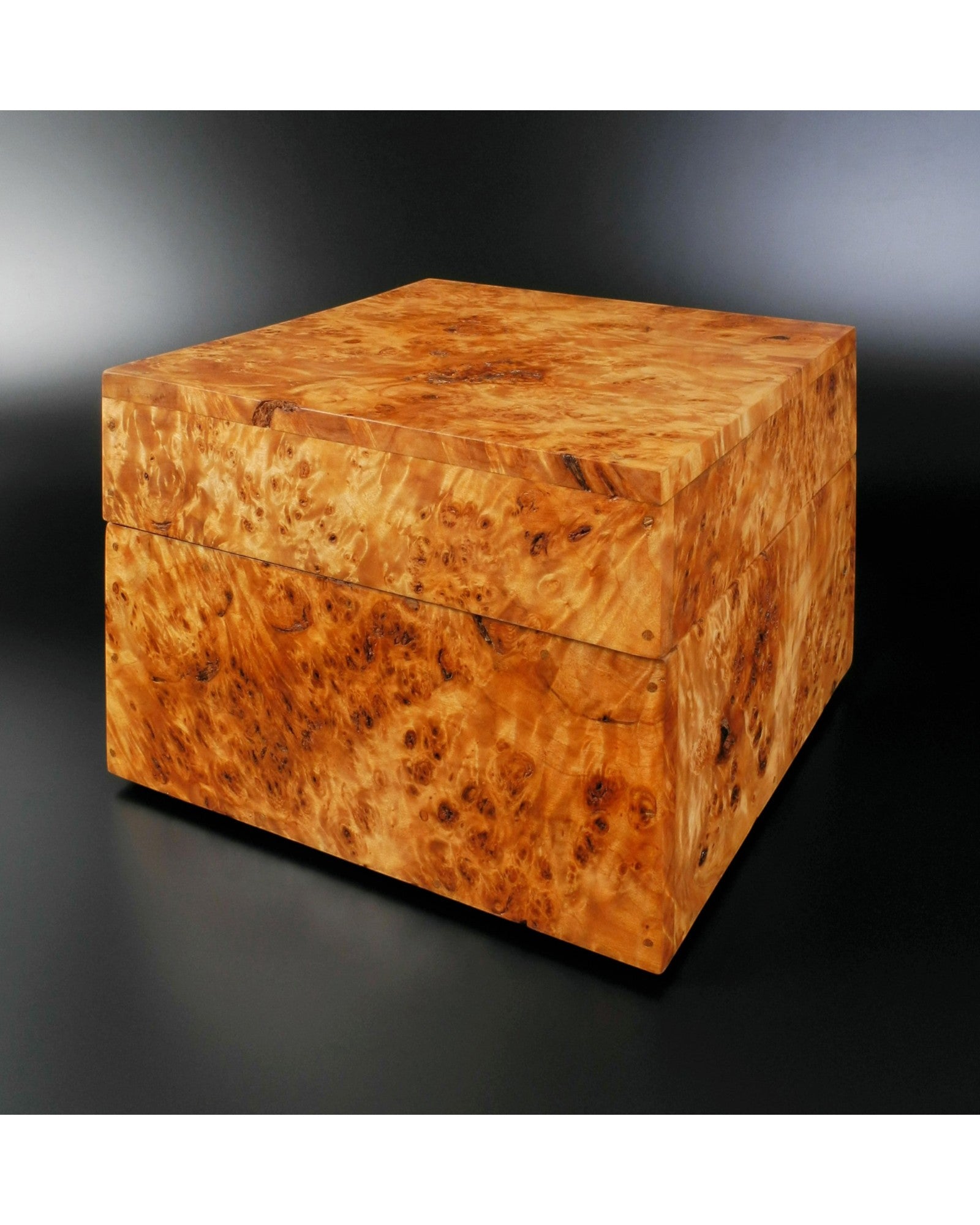 Poplar Wood Burl Box Inspired by South Sumatran Design - Surround Living - 3