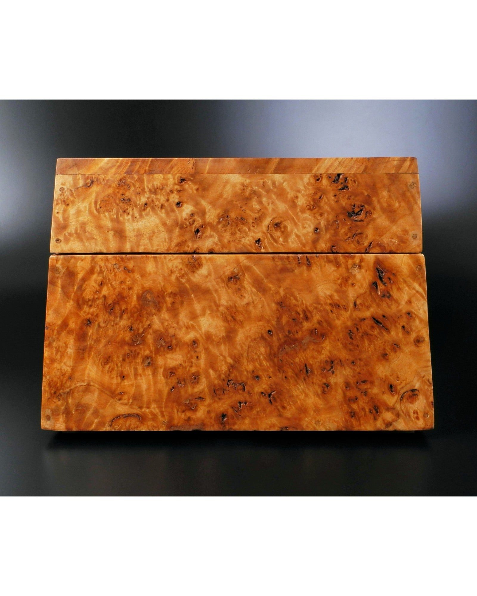 Poplar Wood Burl Box Inspired by South Sumatran Design - Surround Living - 5