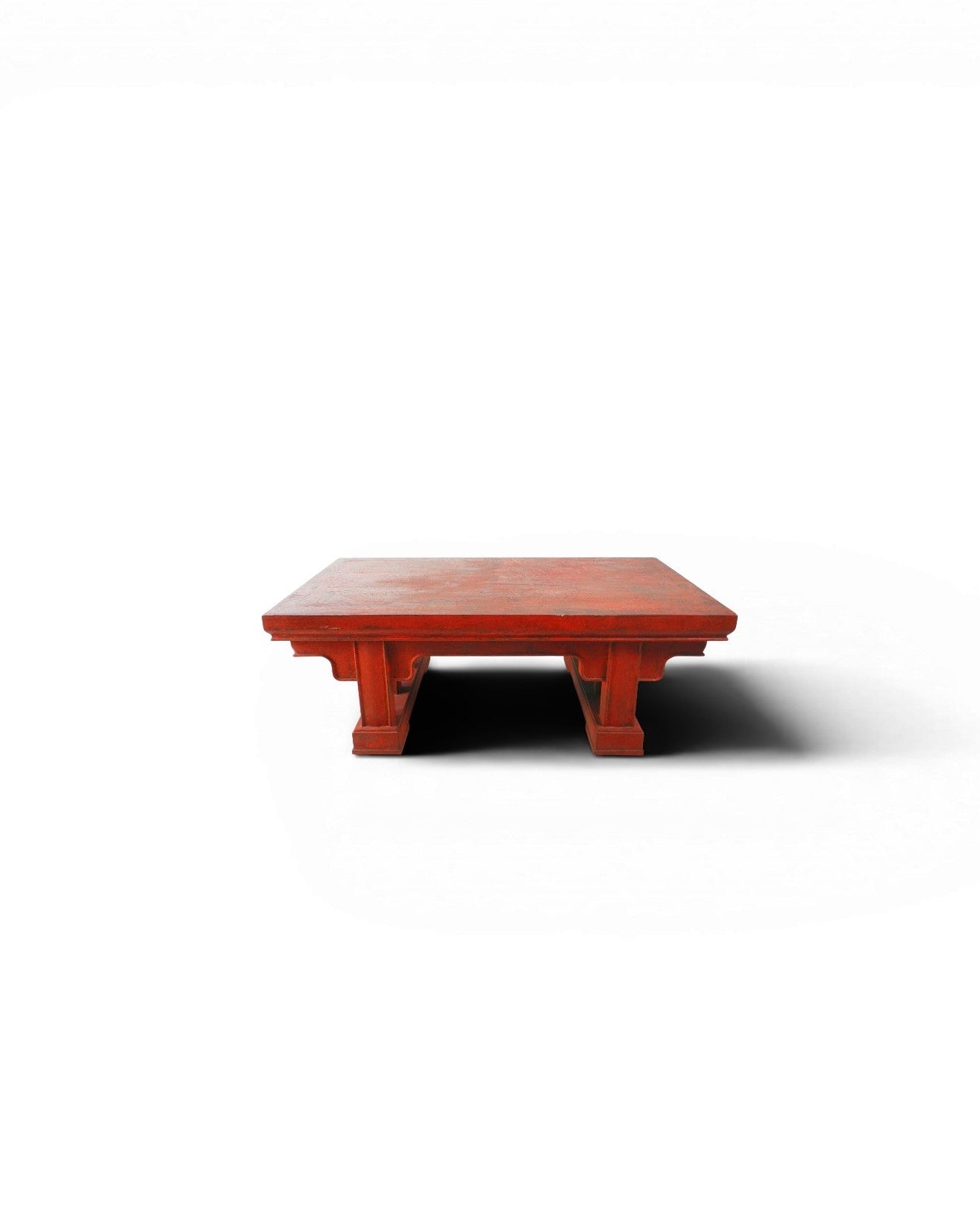 Chinese - Style Red Table in Qing Dynasty Style - Surround Living - 1