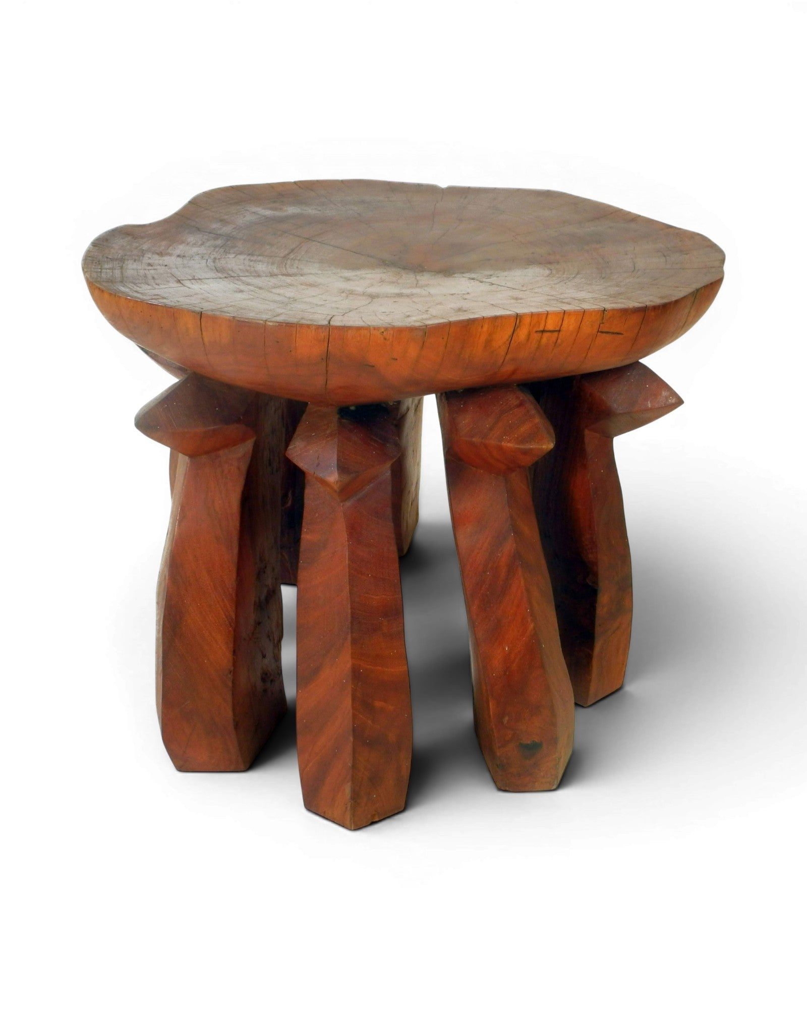 Afro - Style Stool in Hehe Tribal Style - Surround Living - 4
