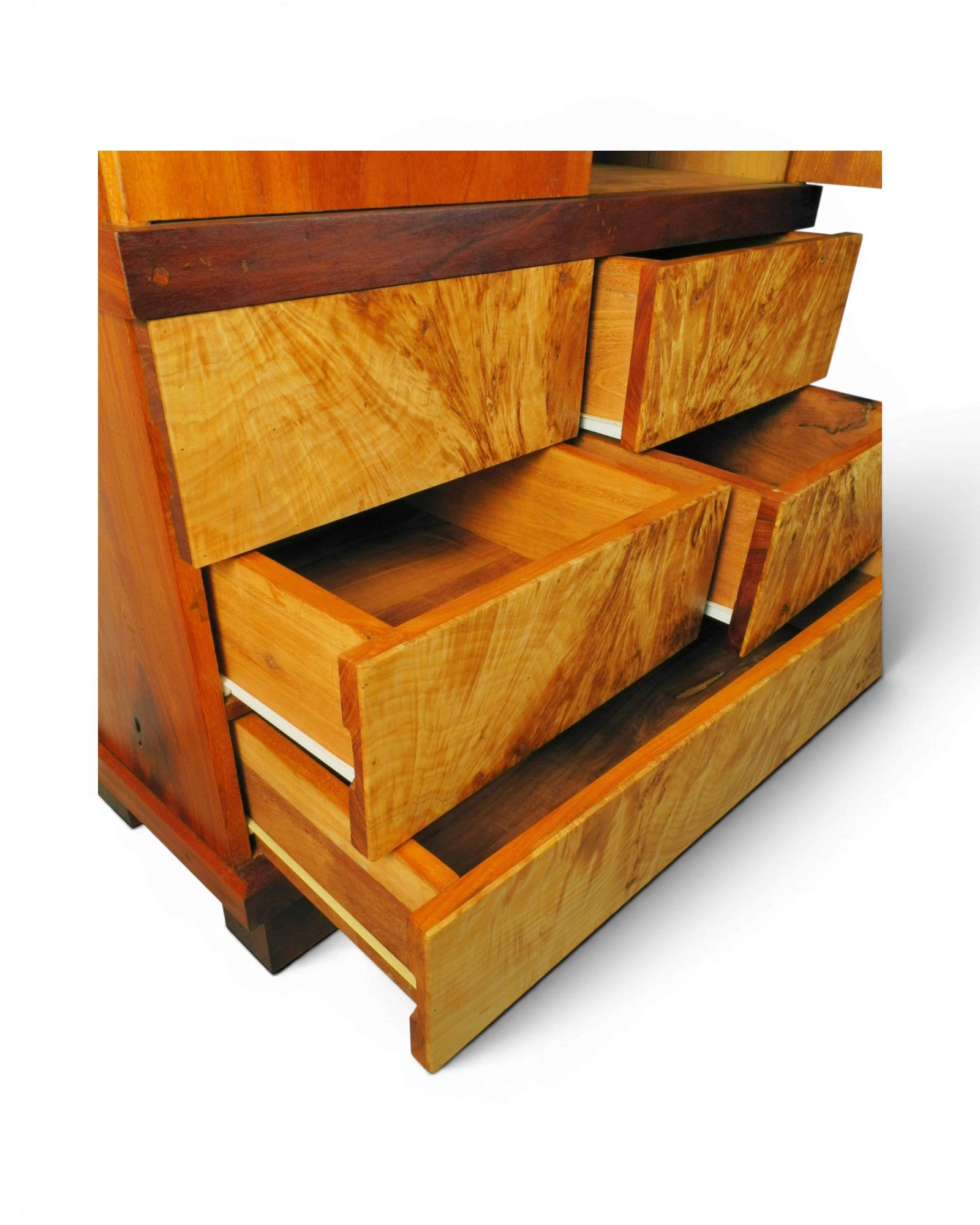 Jack Wood Cabinet with Poplar Burl Drawers - Surround Living - 8