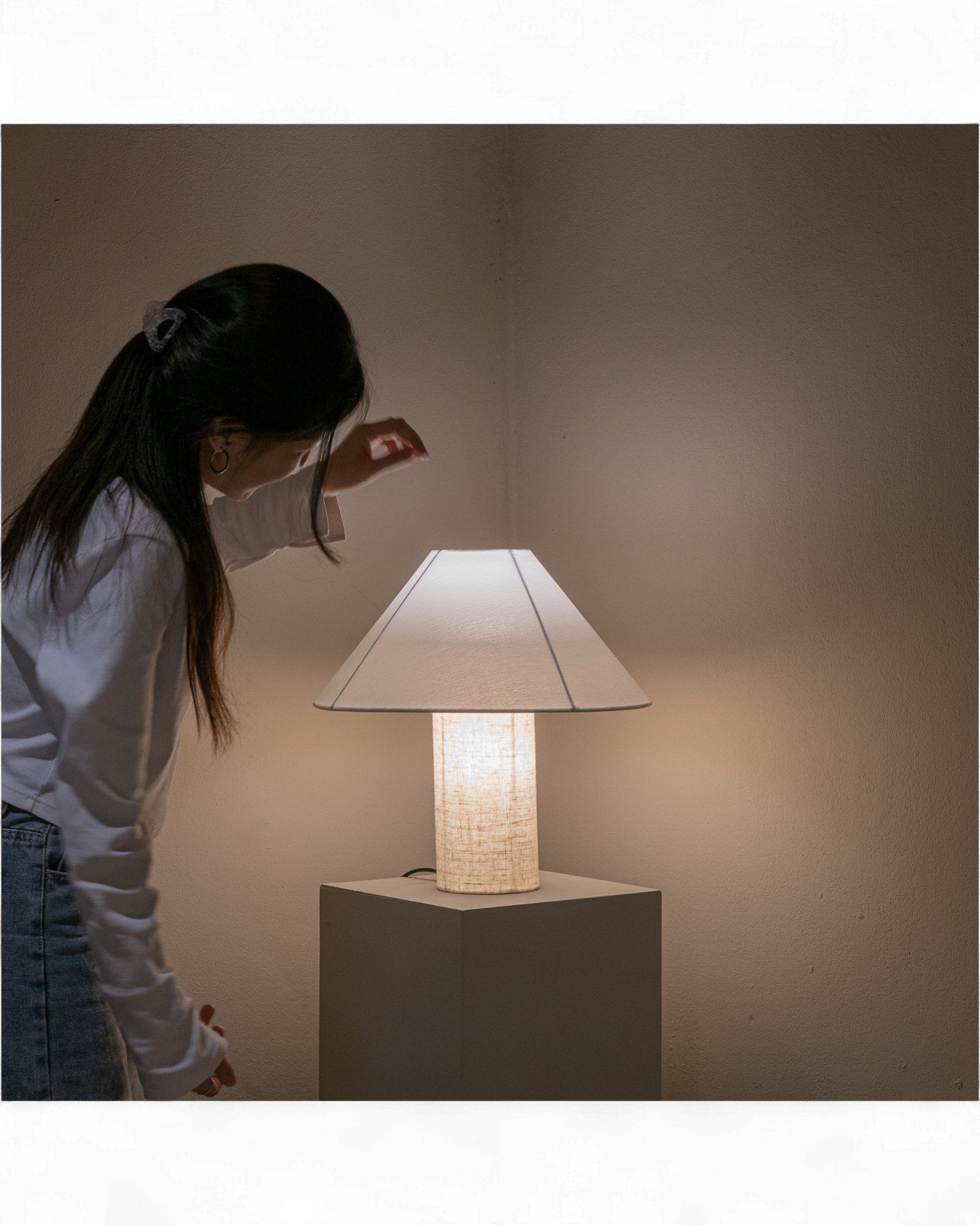 Fabric Hemp Table Lamp No. 02 - Surround Living - 4