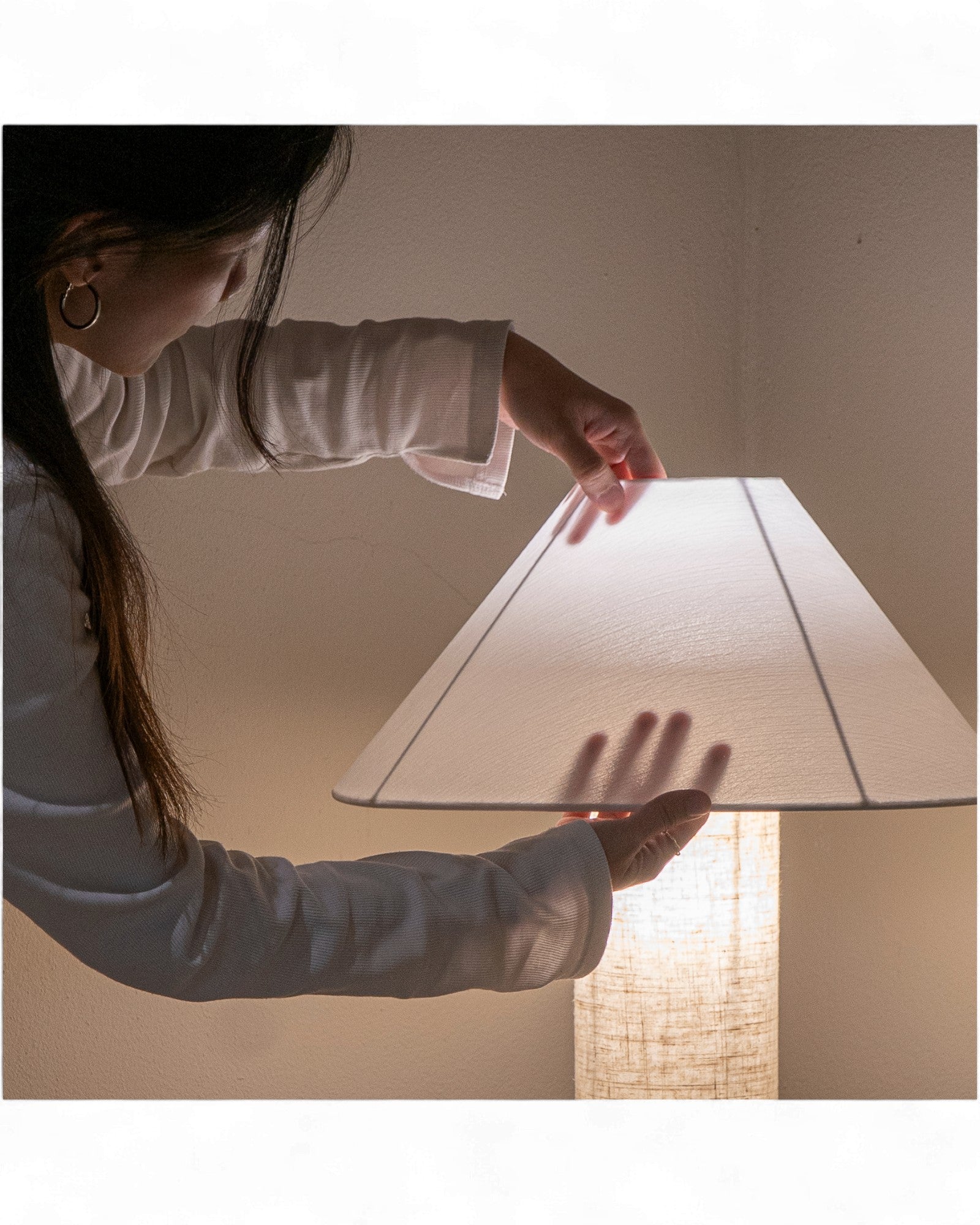 Fabric Hemp Table Lamp No. 02 - Surround Living - 3