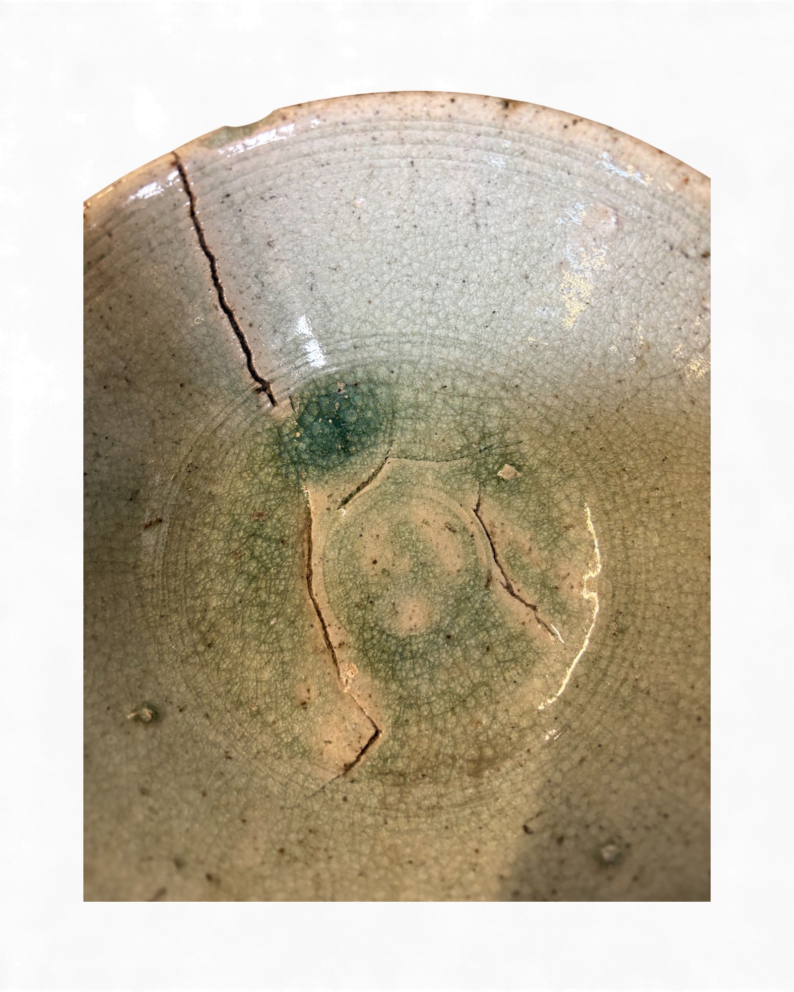 Antique Celadon Bowl Surround Living - 7