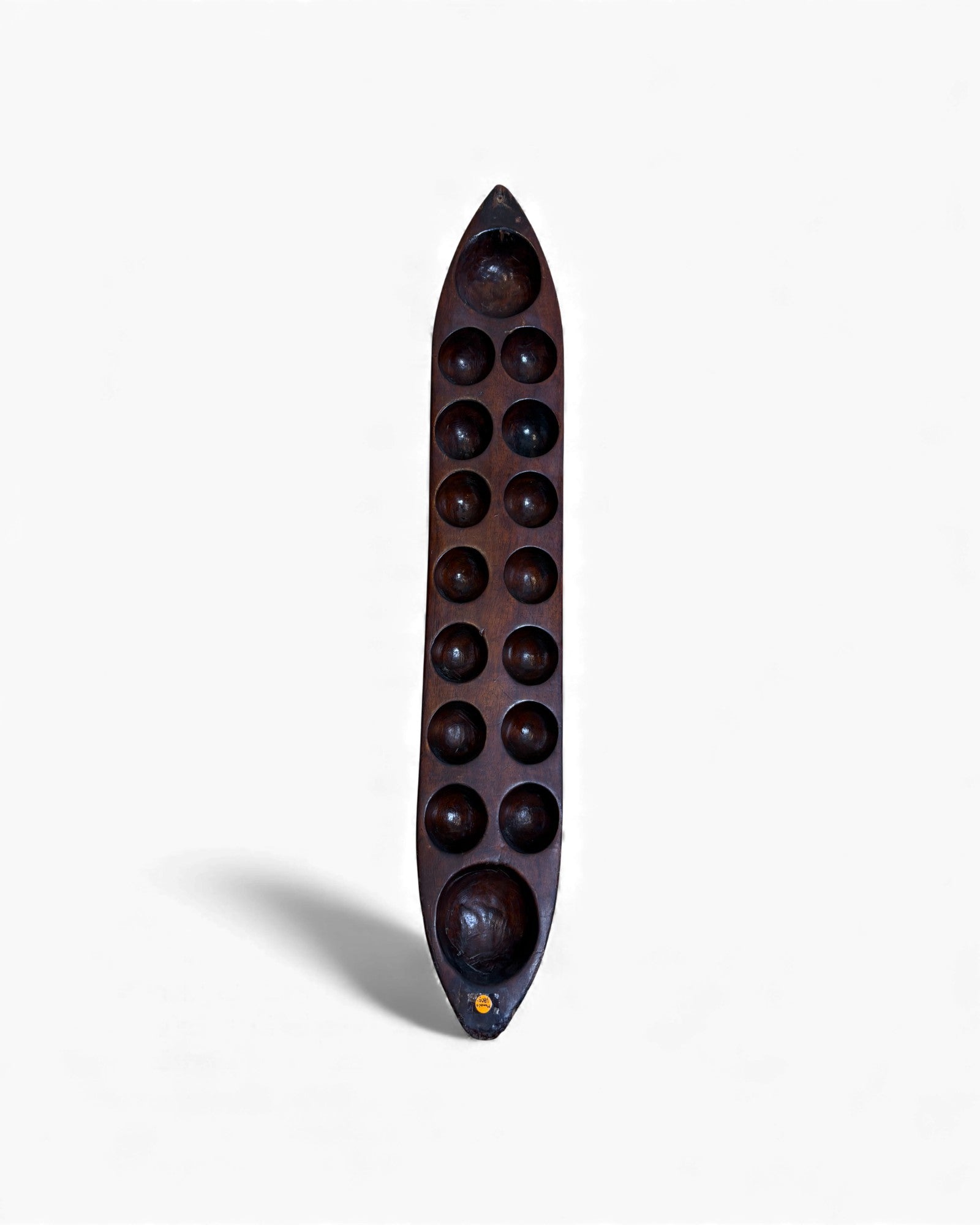 Antique Wooden Congkak Game Board Surround Living - 7