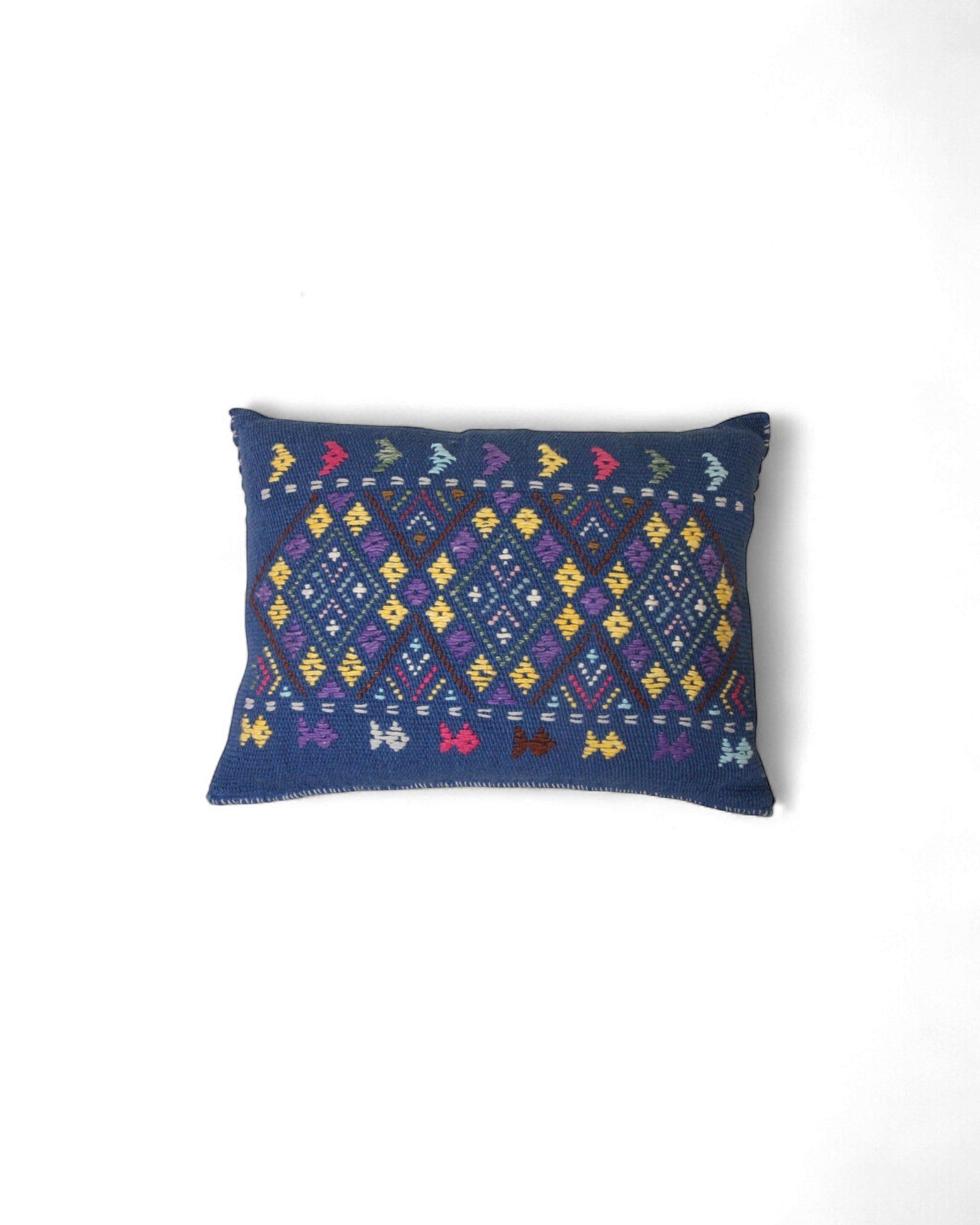 Hill Tribe Textile Cushions – Embroidered & Handwoven - Set of 4