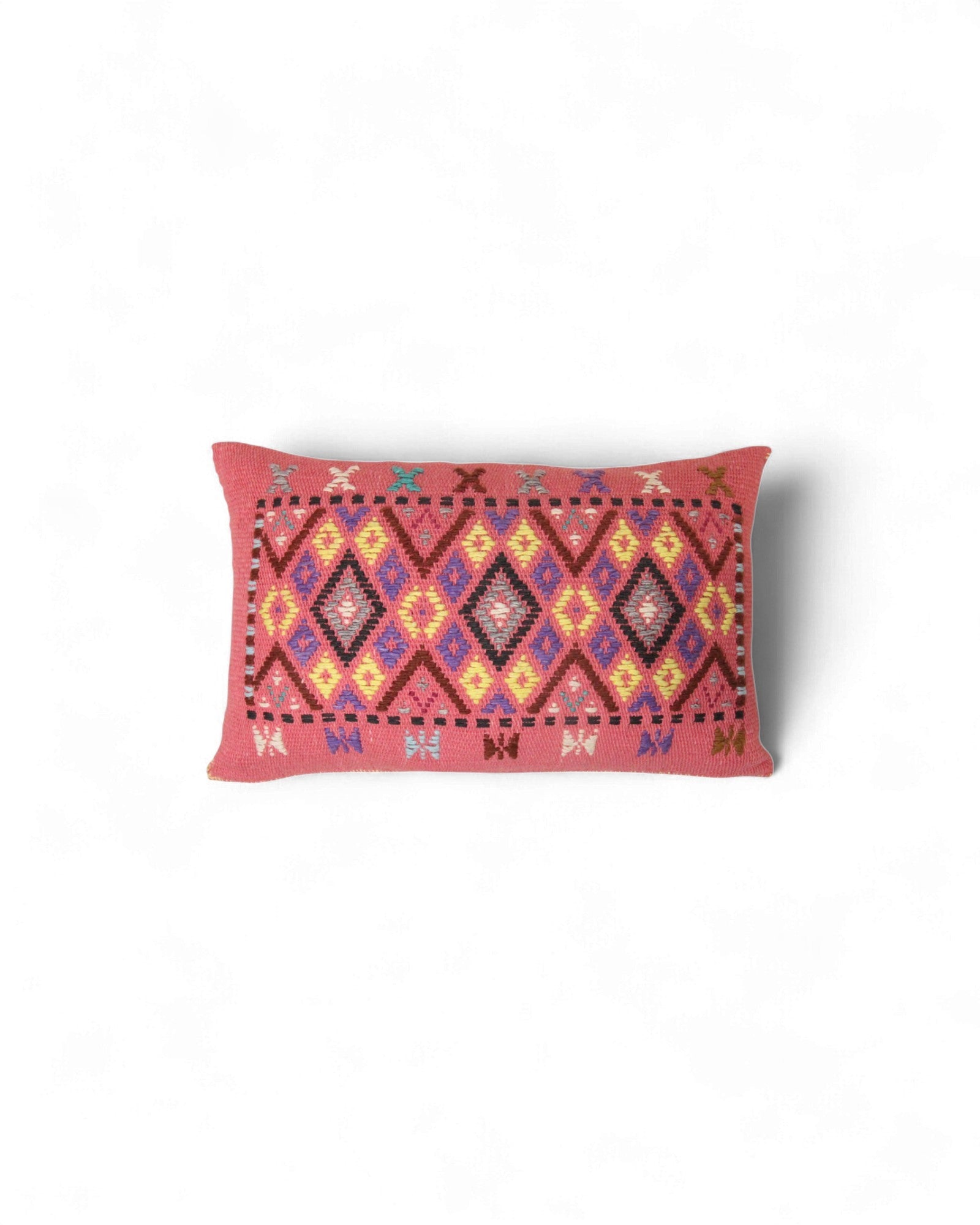 Hill Tribe Textile Cushions – Embroidered & Handwoven - Set of 4