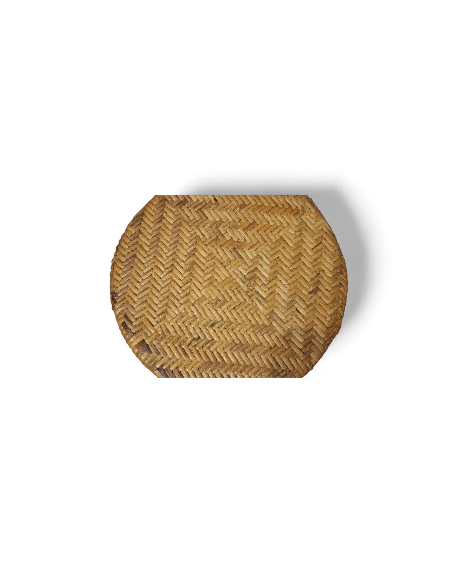 Bamboo & Rattan Low Stool – Northern Thailand (M)