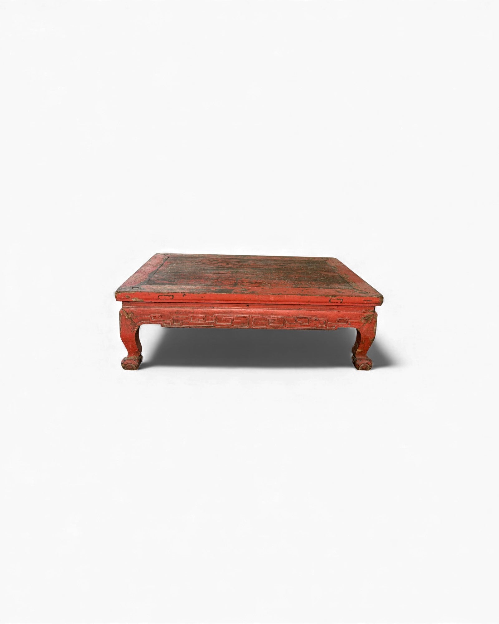 Chinese Red Lacquer Kang Table - Surround Living - 2