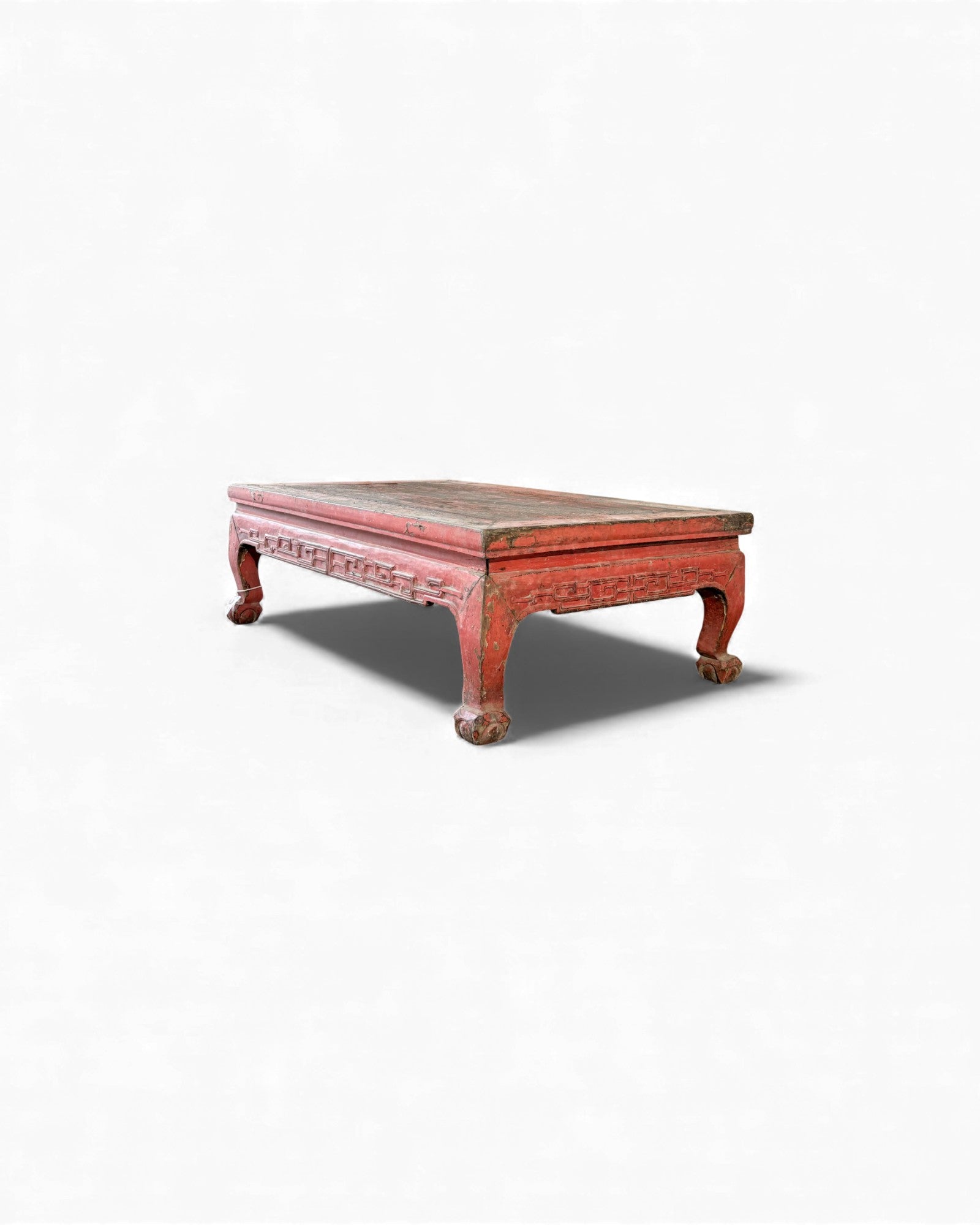 Chinese Red Lacquer Kang Table - Surround Living - 7