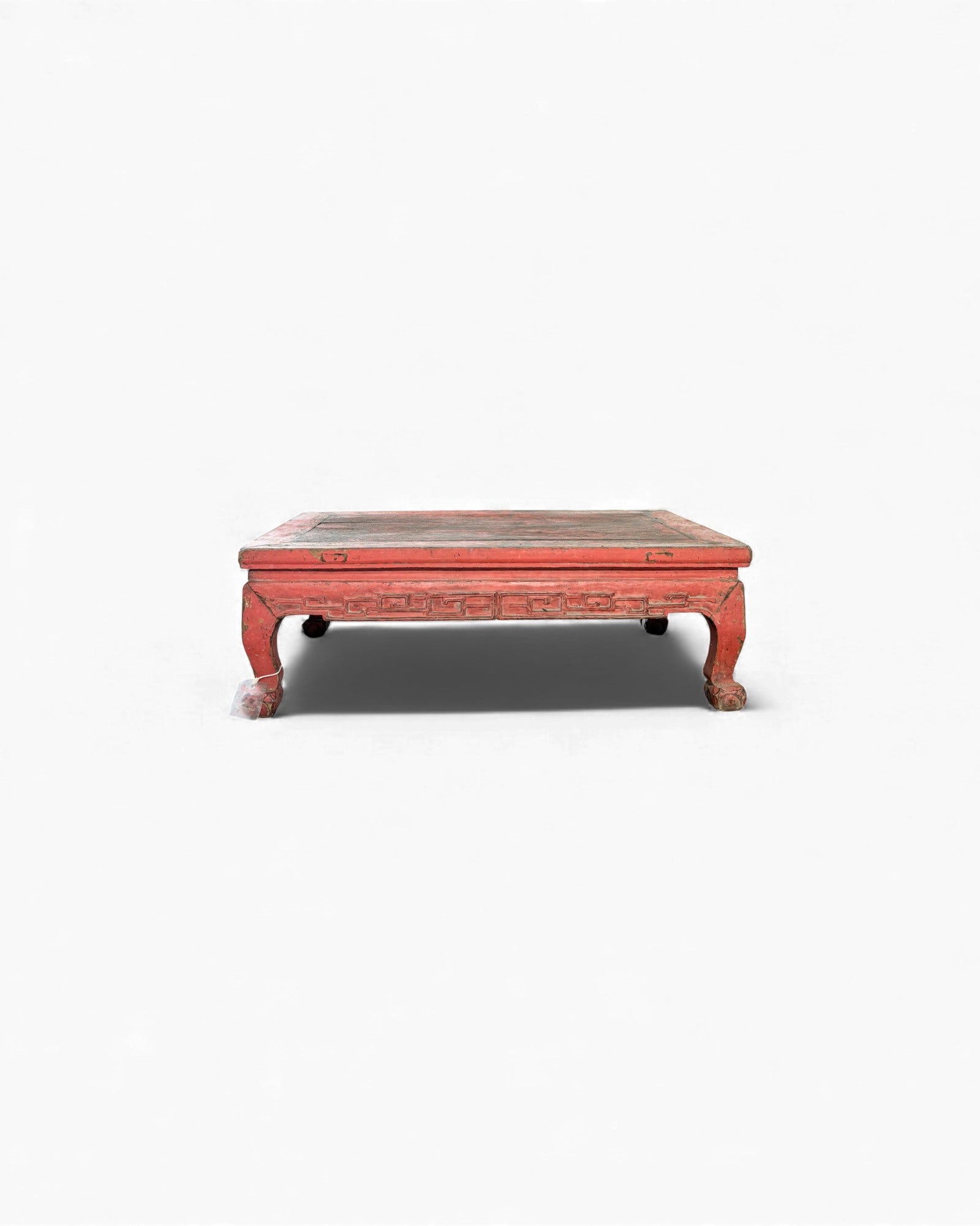 Chinese Red Lacquer Kang Table - Surround Living - 8