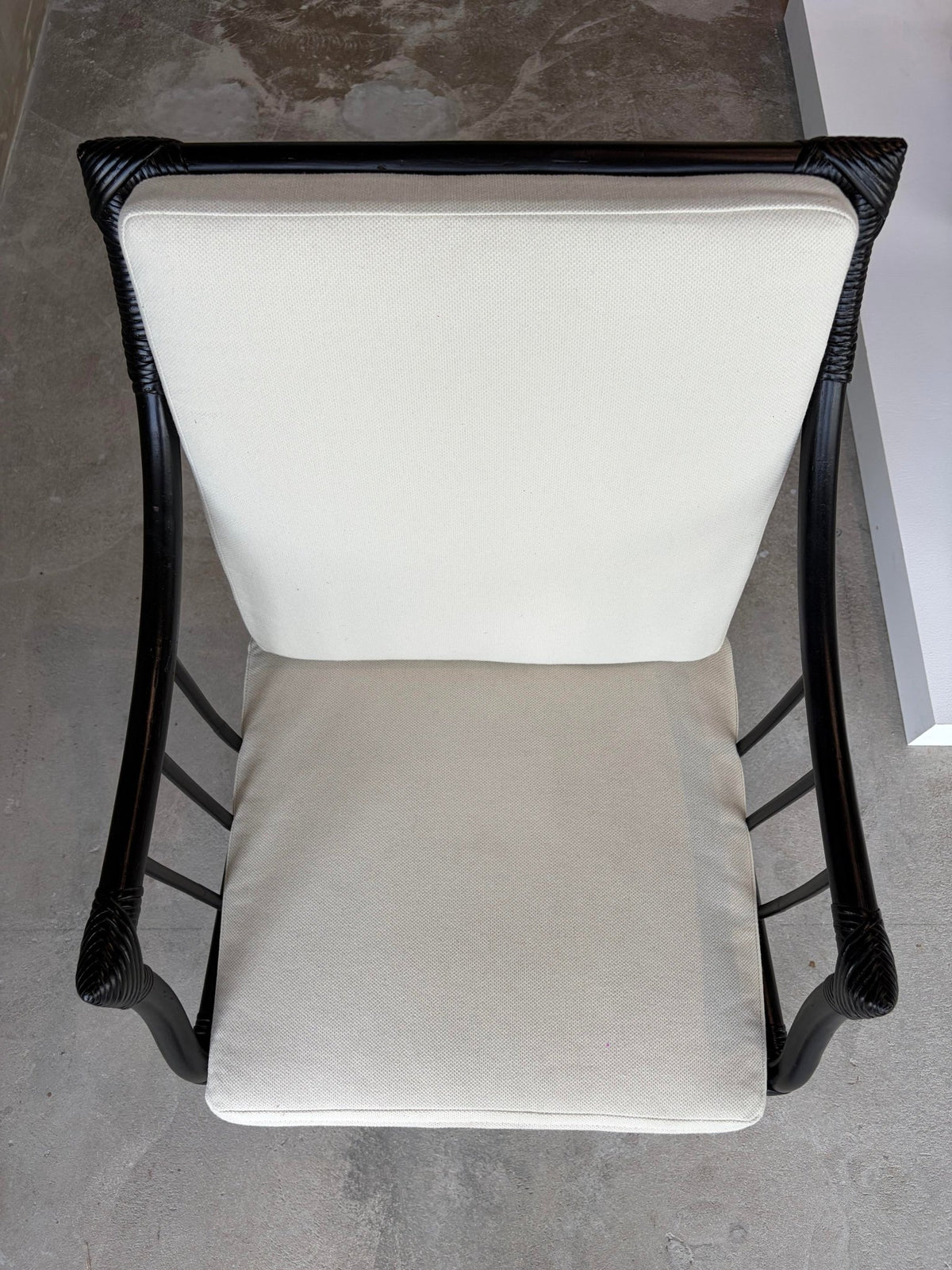 Black Hollow-Core Bamboo Armchair - Surround Living - 4