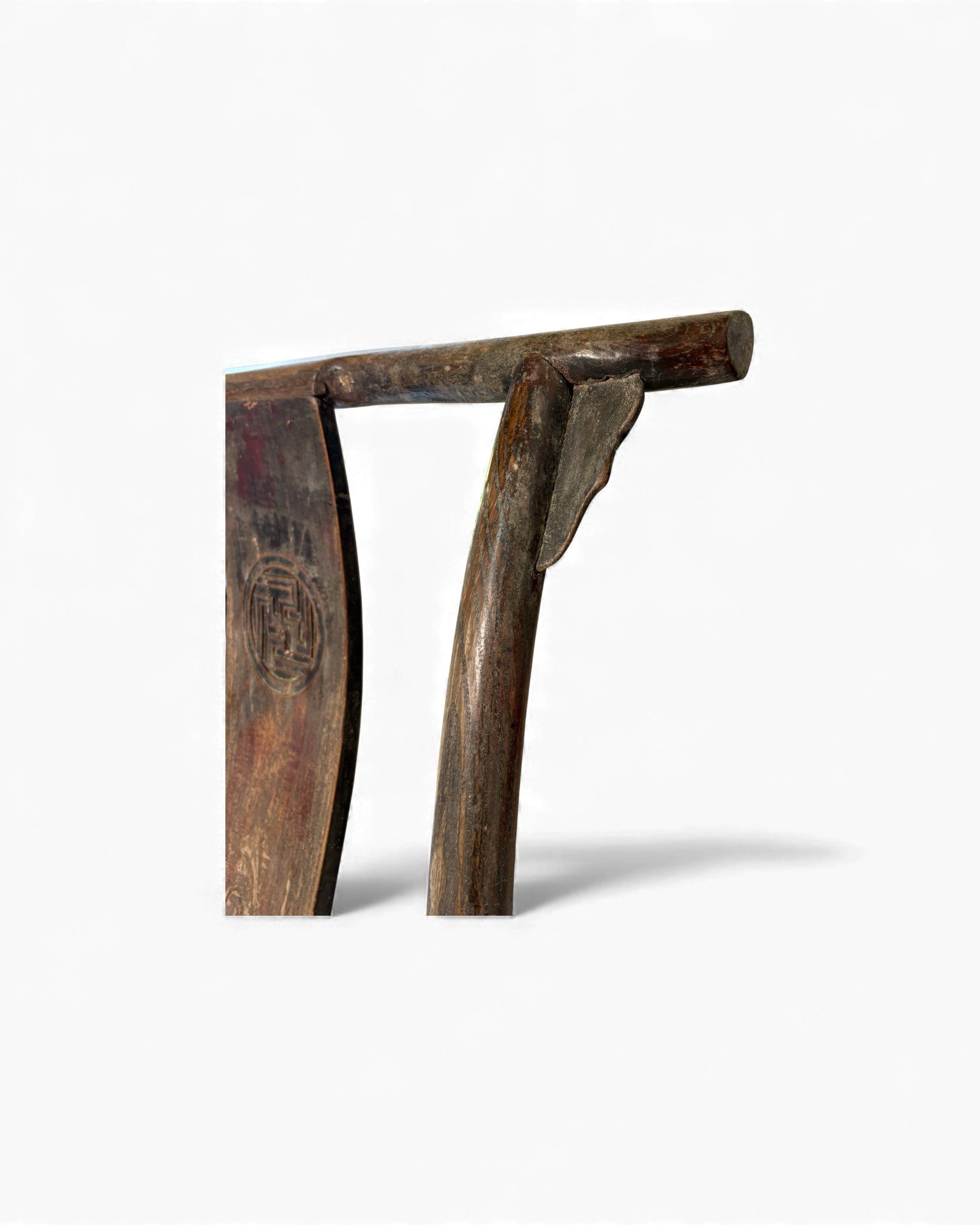 Chinese Yokeback Armchairs with Buddhist Medallion - Set of 2 - Surround Living - 21