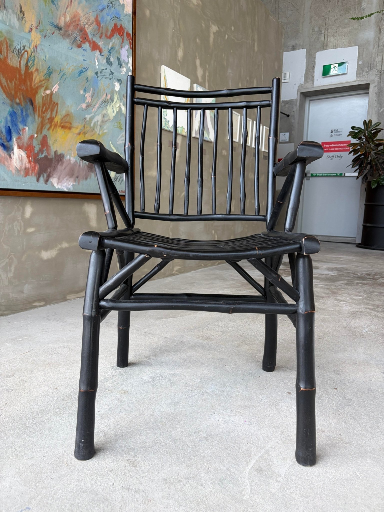 Black Bamboo Chair - Surround Living - 2