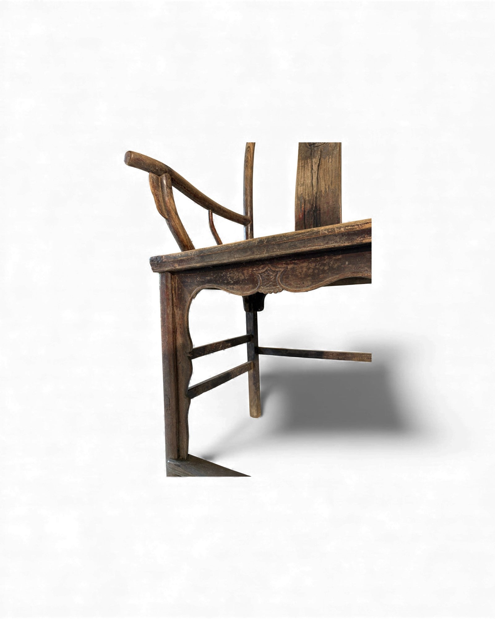 Chinese Yokeback Armchairs with Buddhist Medallion - Set of 2 - Surround Living - 11