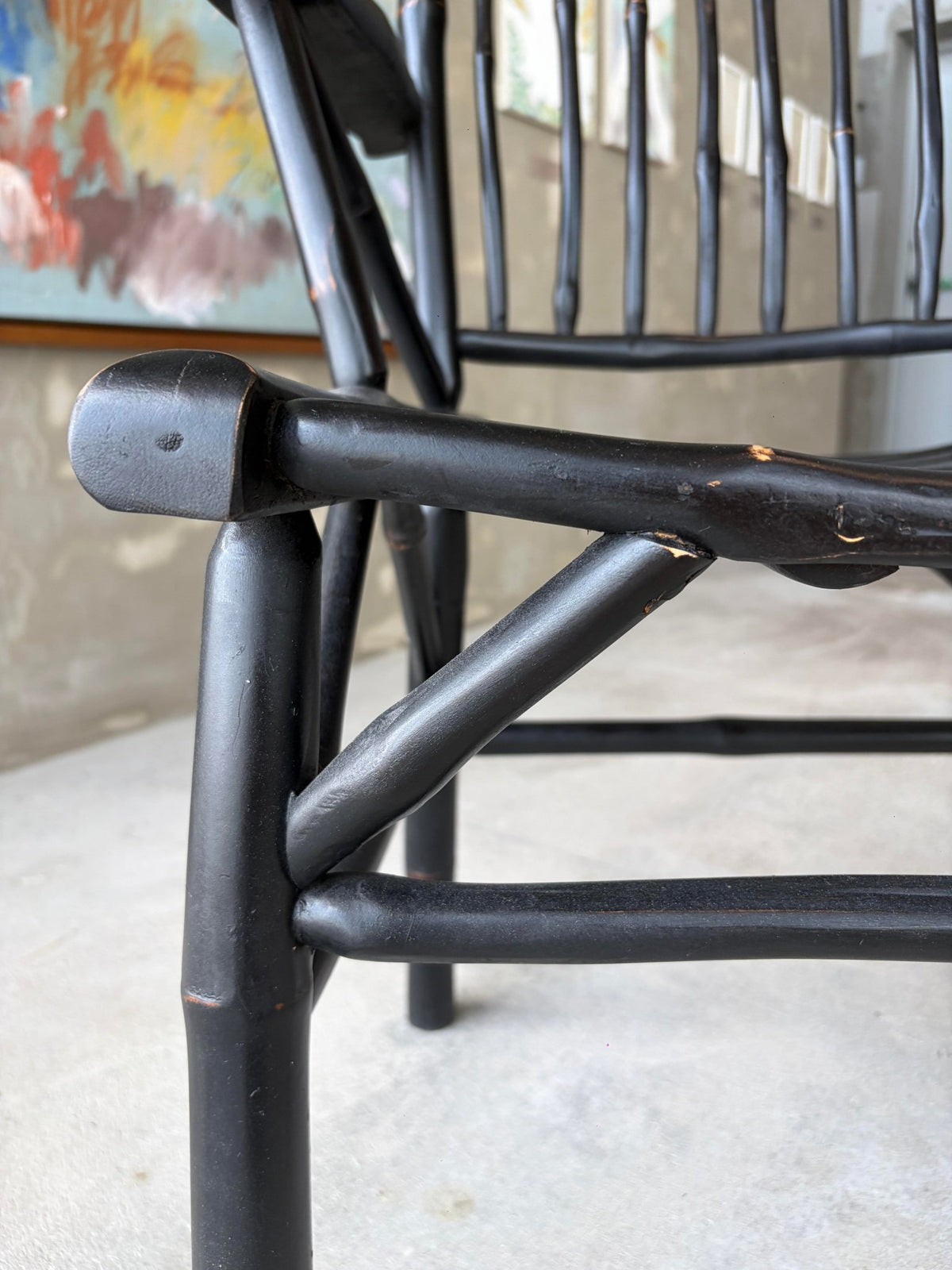 Black Bamboo Chair - Surround Living - 6