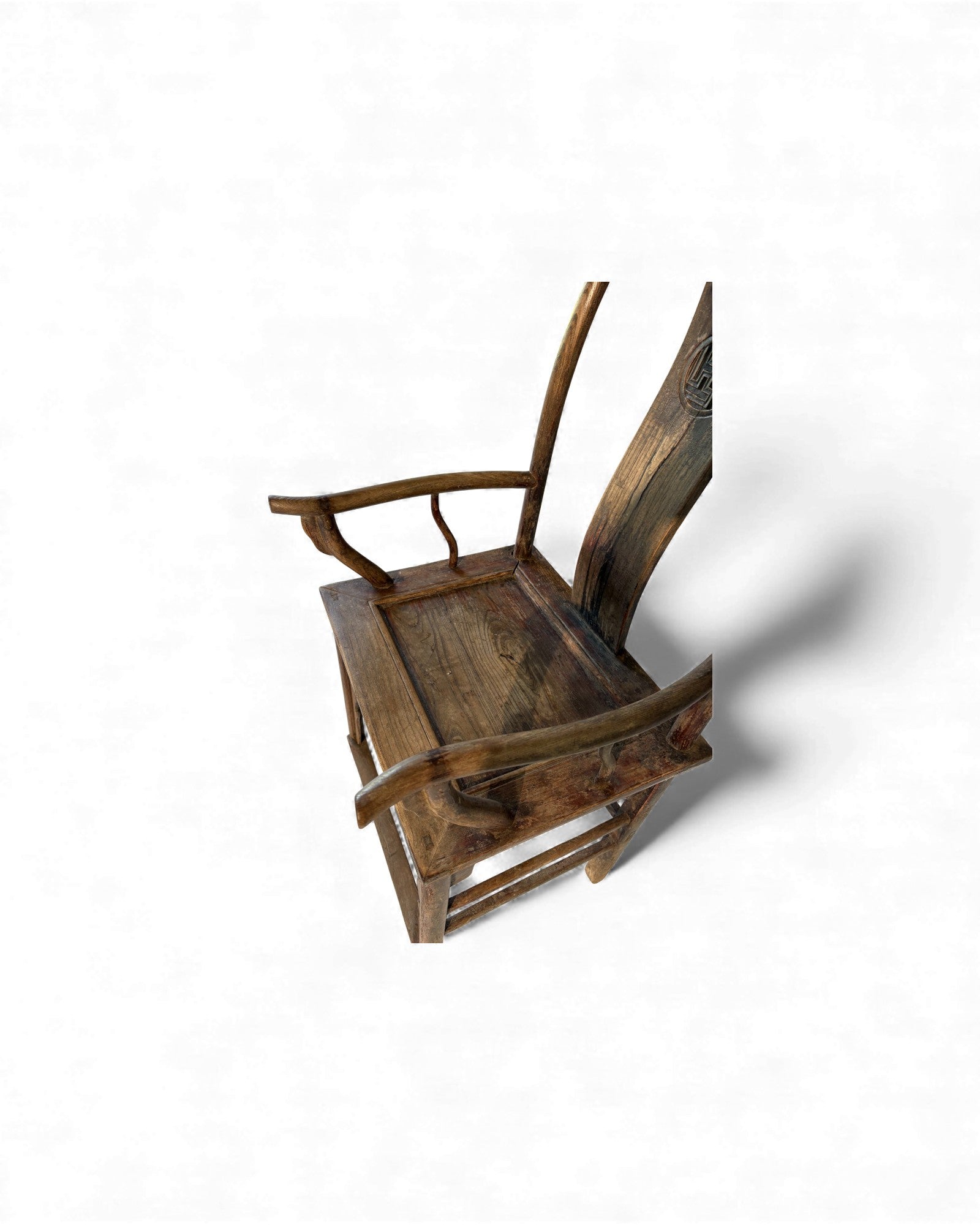 Chinese Yokeback Armchairs with Buddhist Medallion - Set of 2 - Surround Living - 30