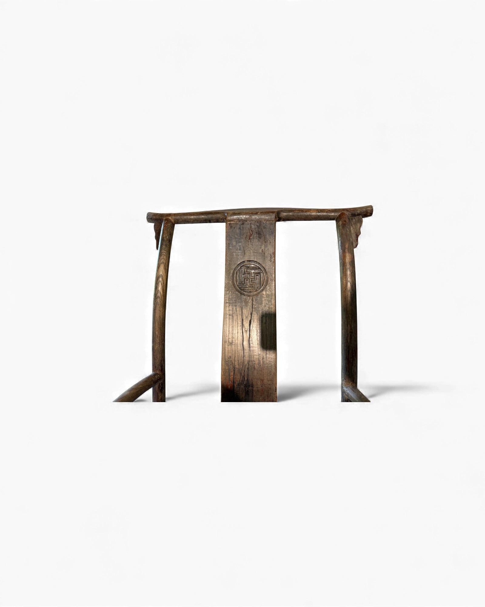 Chinese Yokeback Armchairs with Buddhist Medallion - Set of 2 - Surround Living - 8