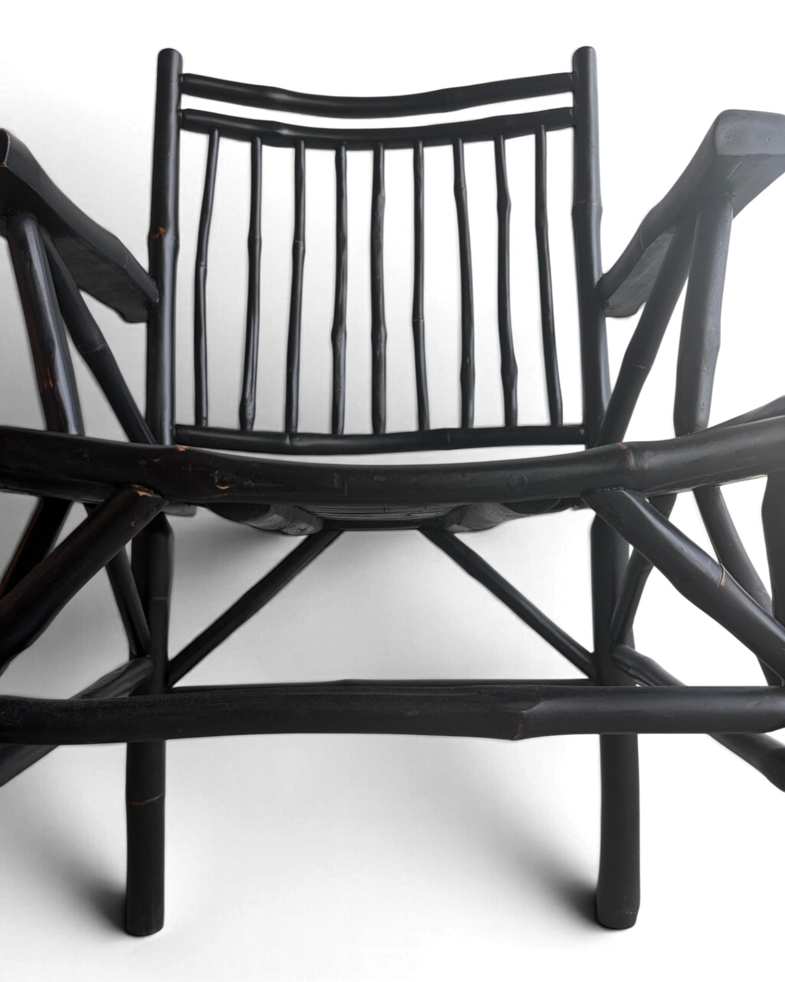 Black Bamboo Chair