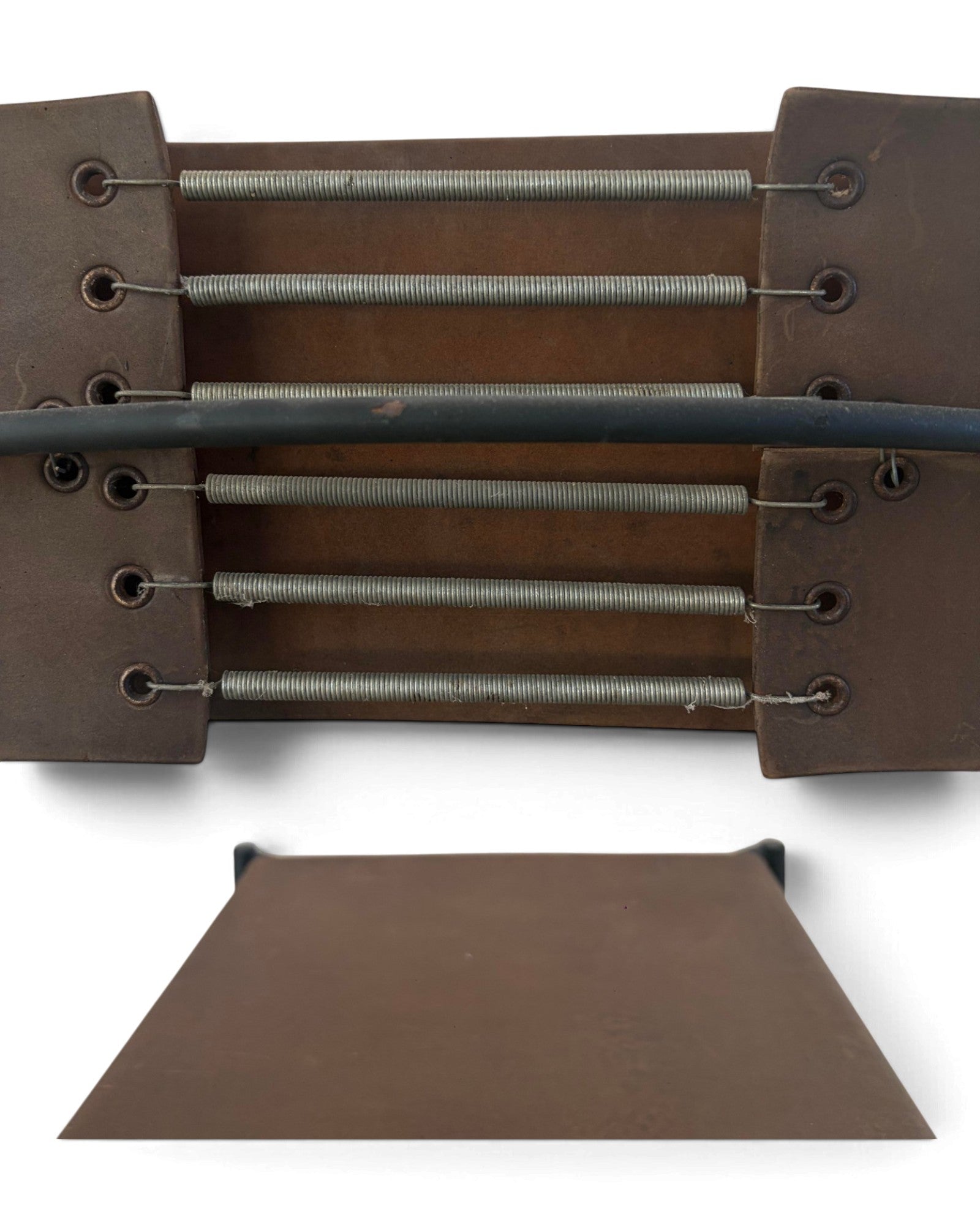 Geometric Leather Chair