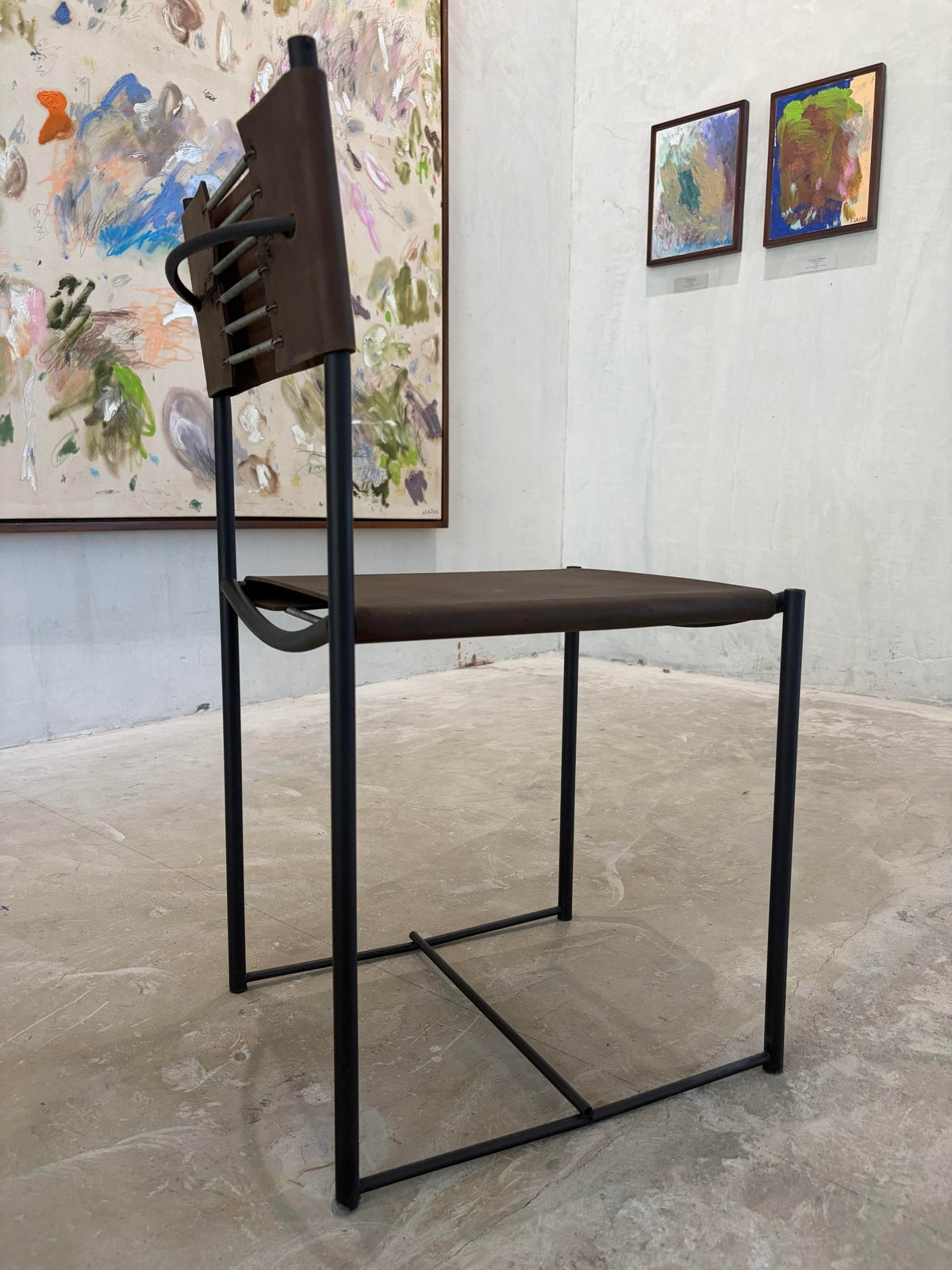 Geometric Leather Chair - Surround Living - 10