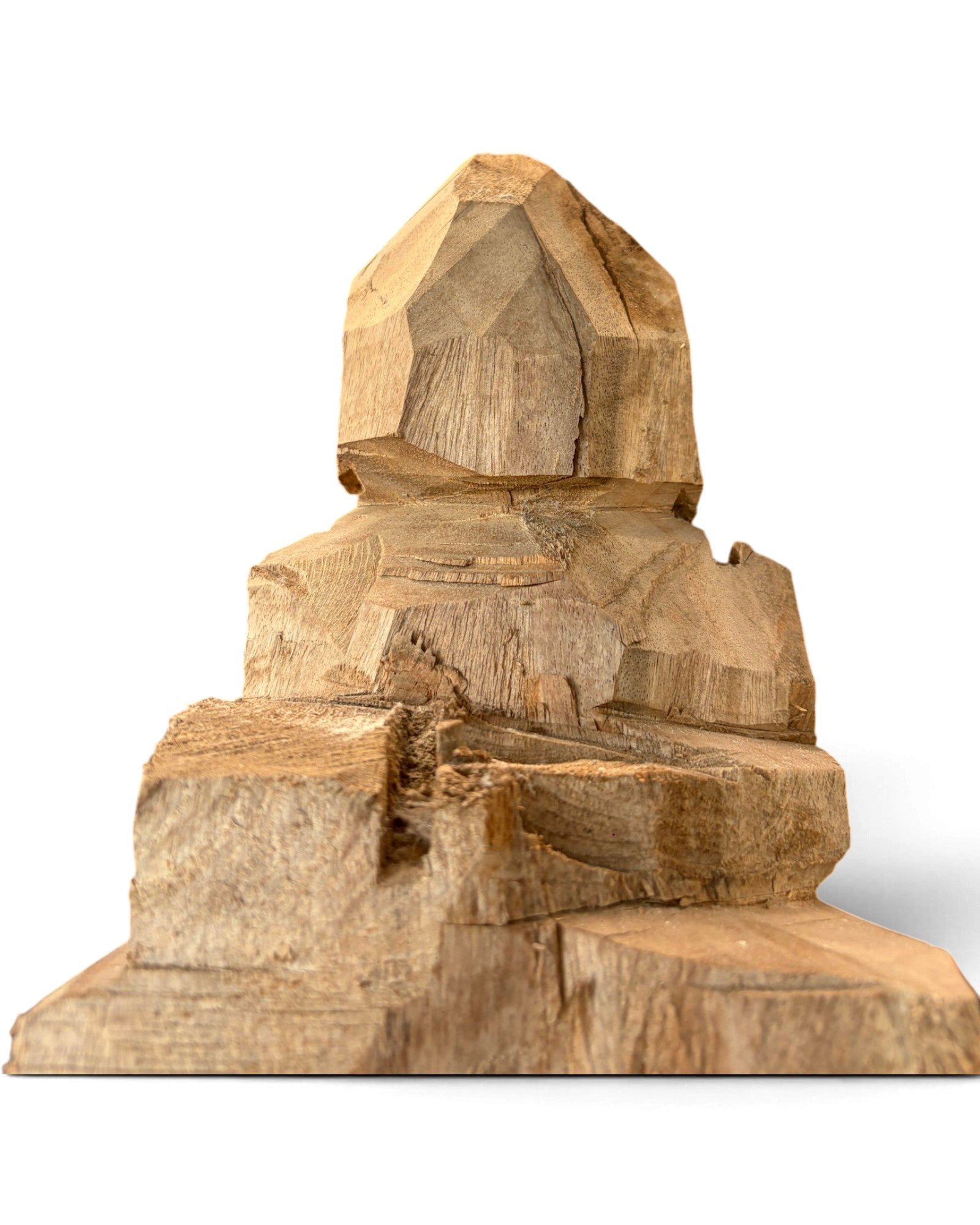 Wooden Carving Buddha Statue