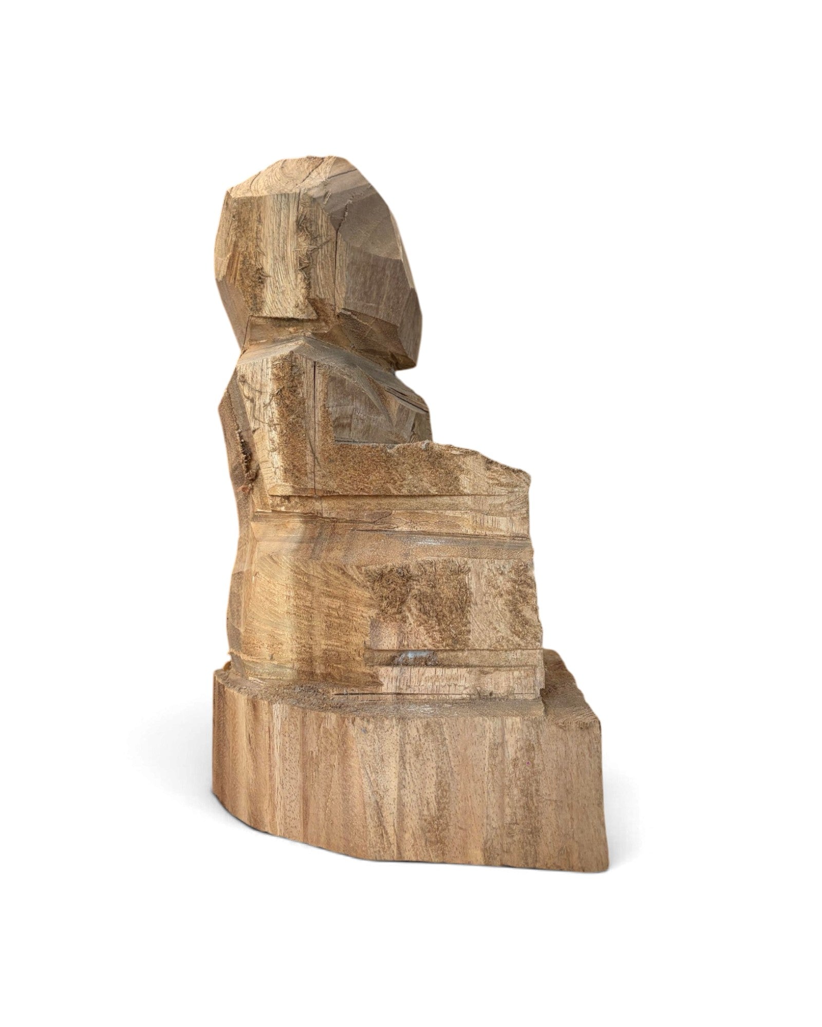 Wooden Carving Buddha Statue