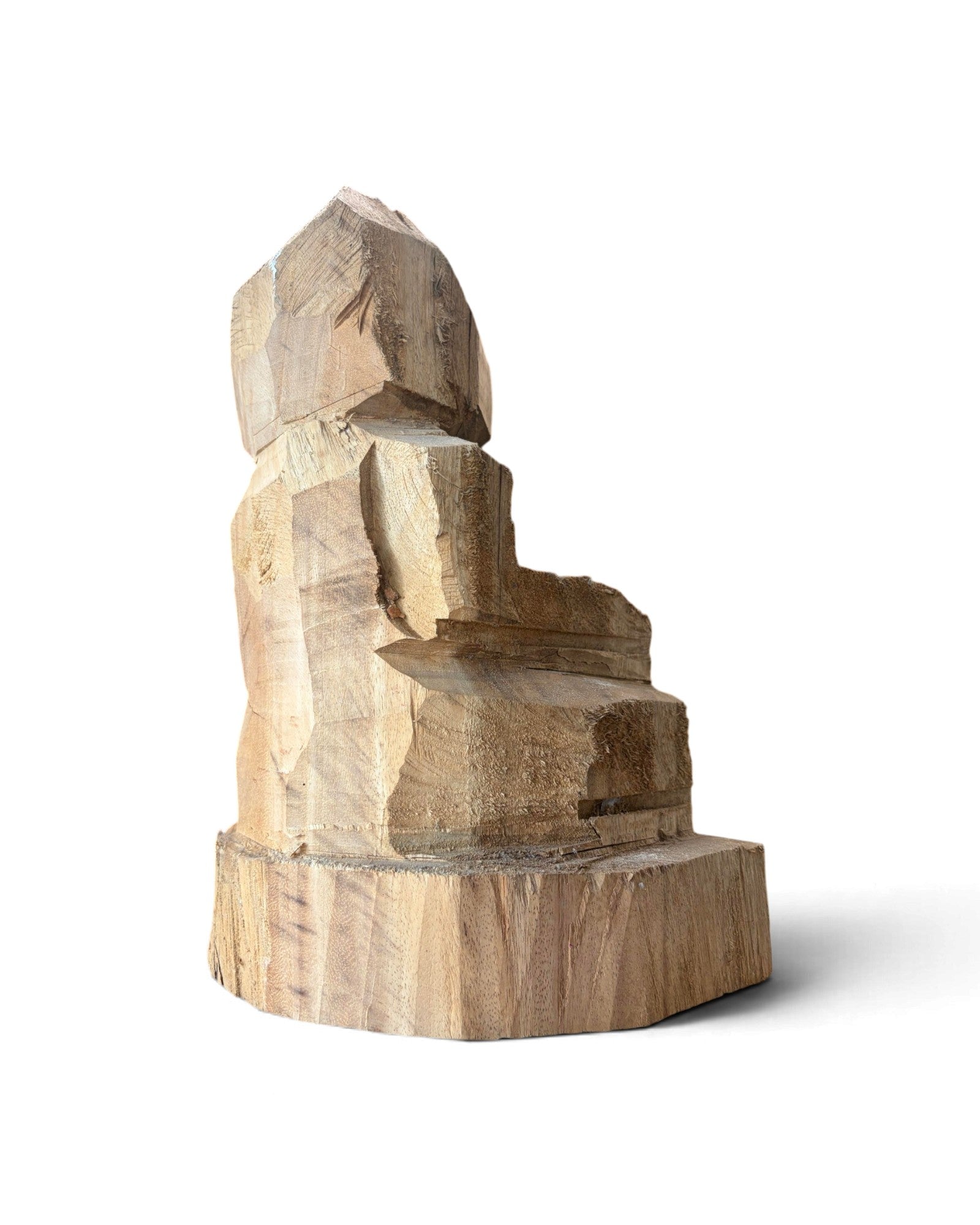 Wooden Carving Buddha Statue